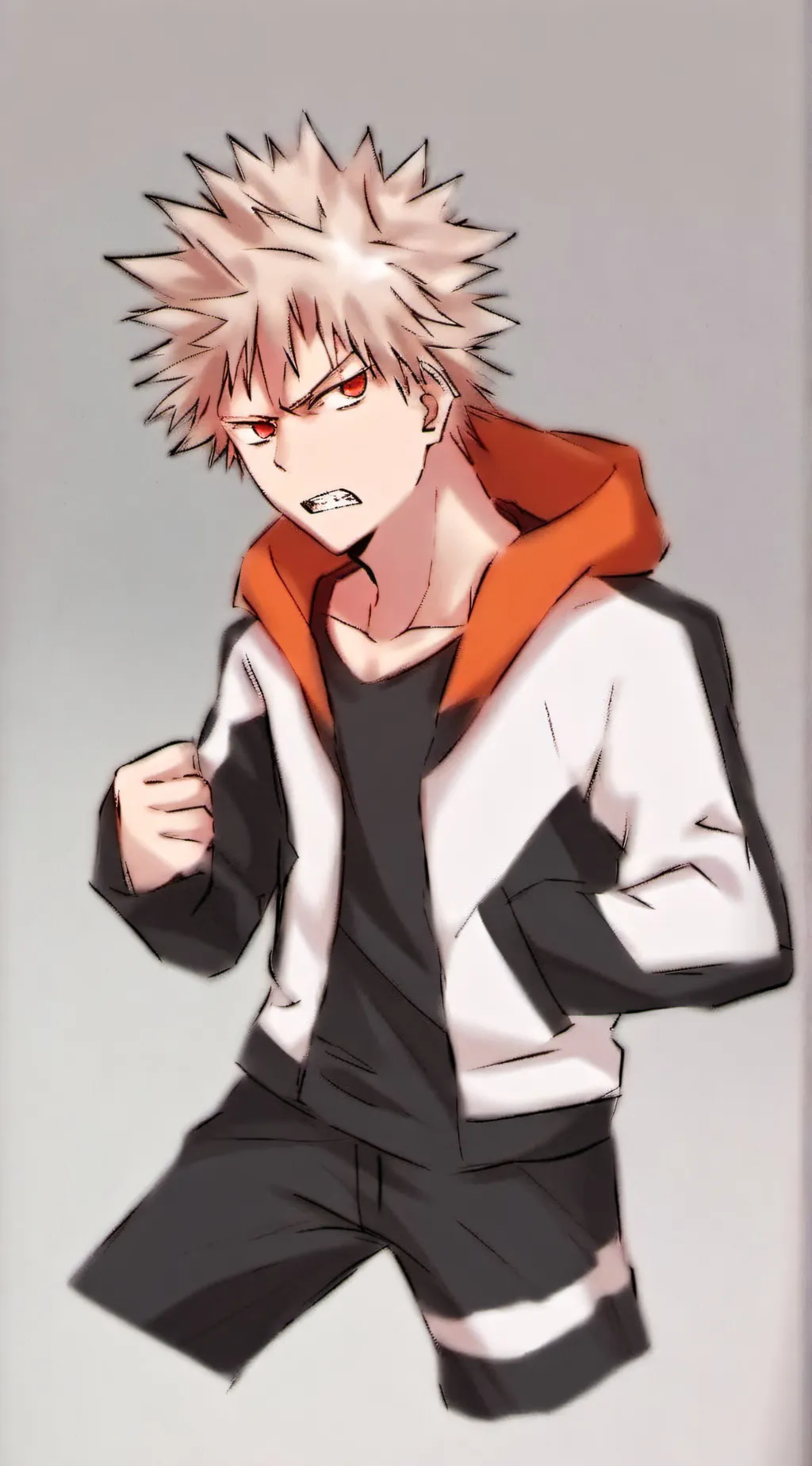 ai character: bakugo  background