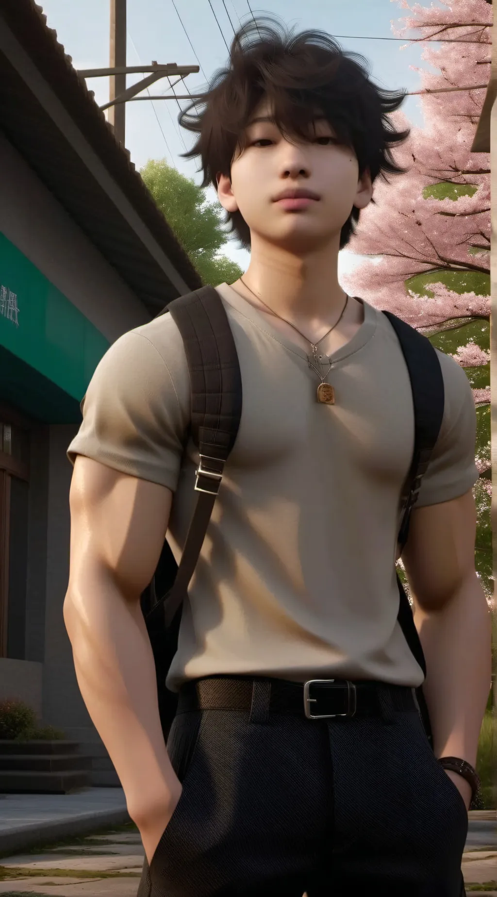 ai character: dylan  background