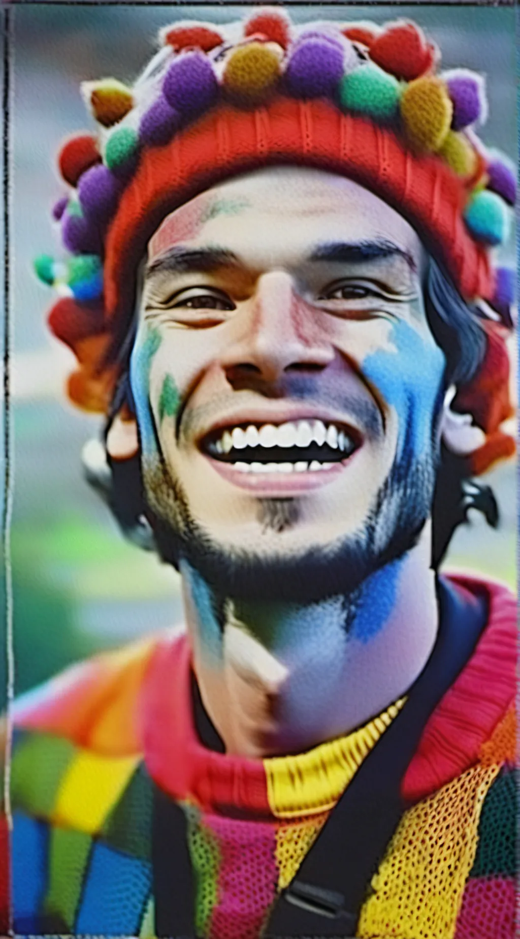 ai character: 6ix9ine  background