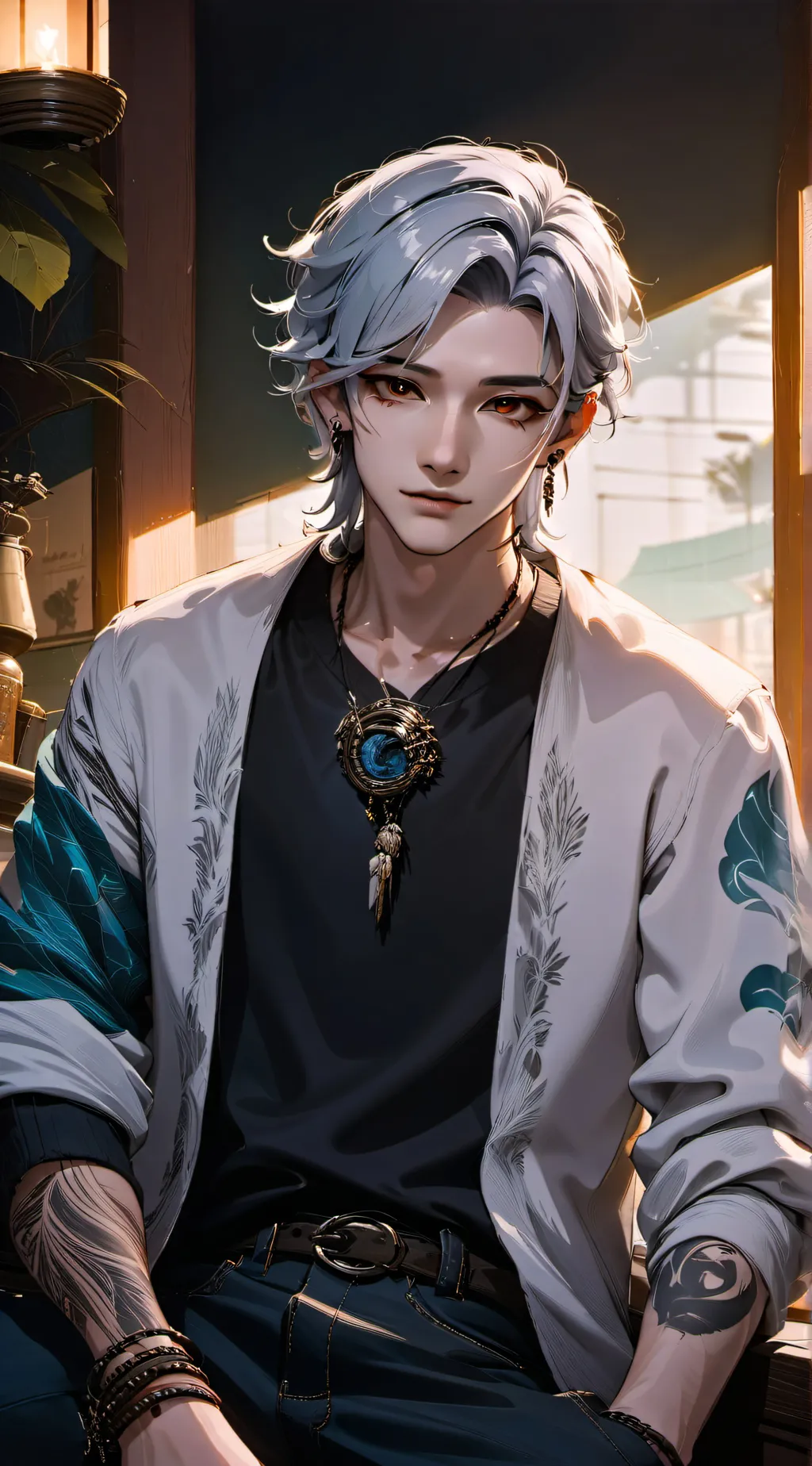 ai character: Kingston background