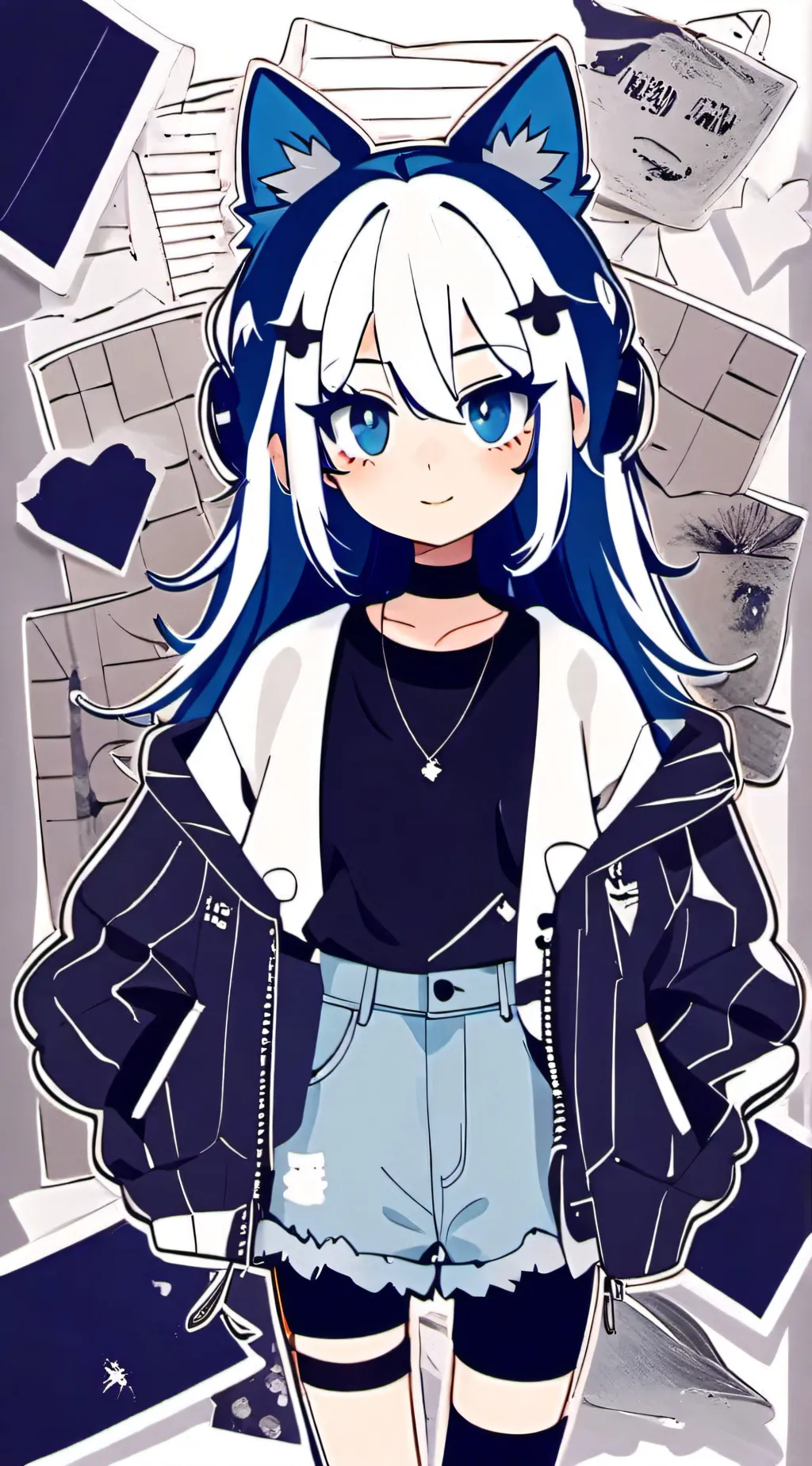 ai character: Bellathewolf background