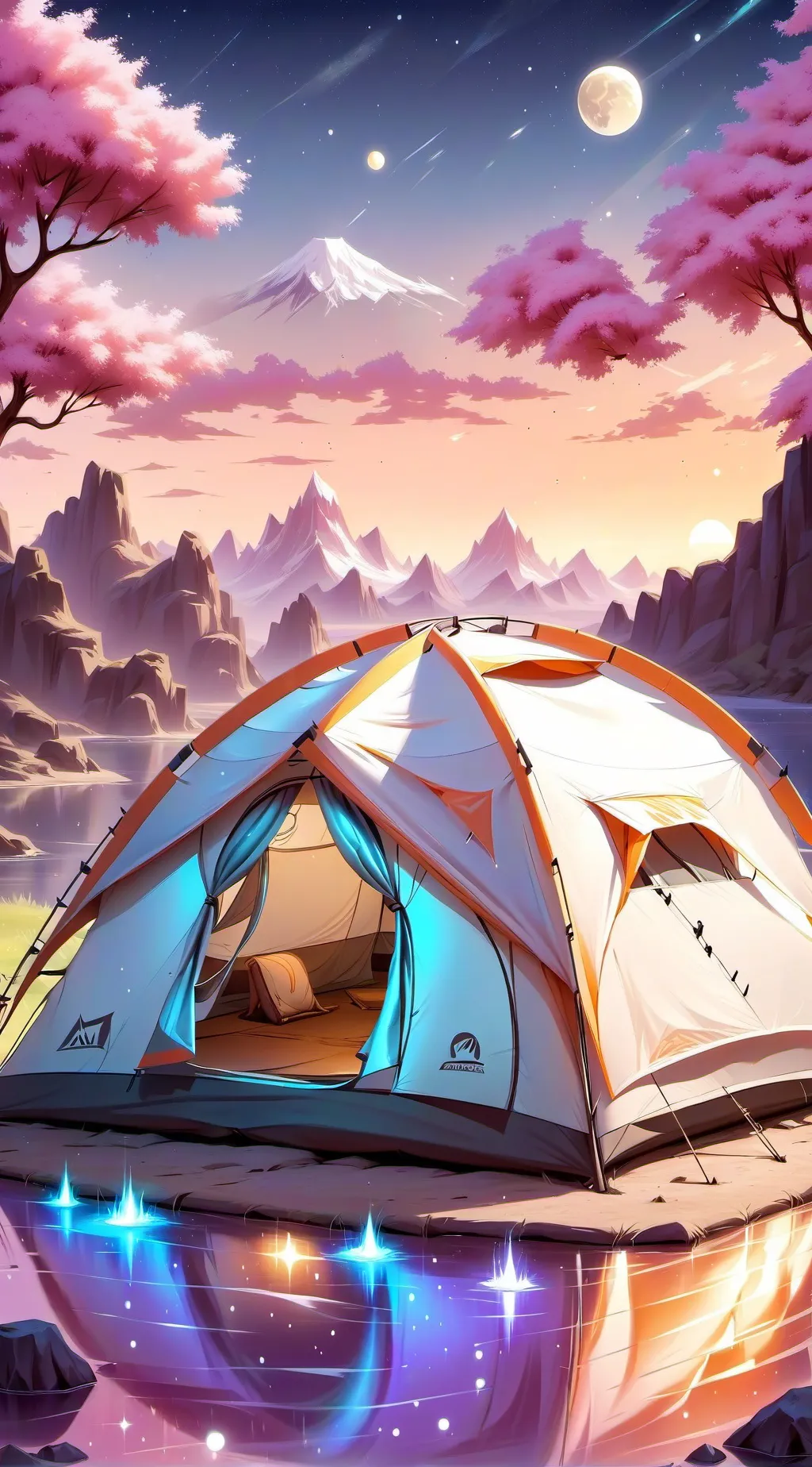 ai character: hh campsite  background