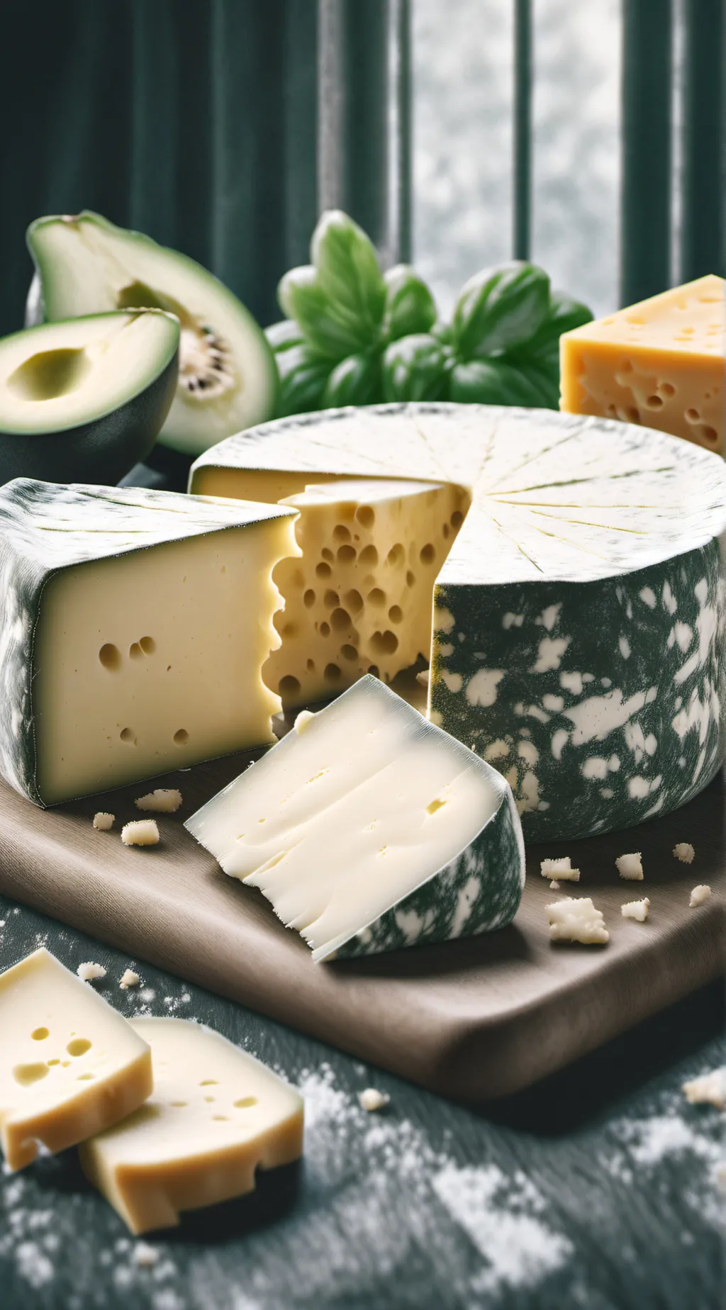 ai character: Cheese background