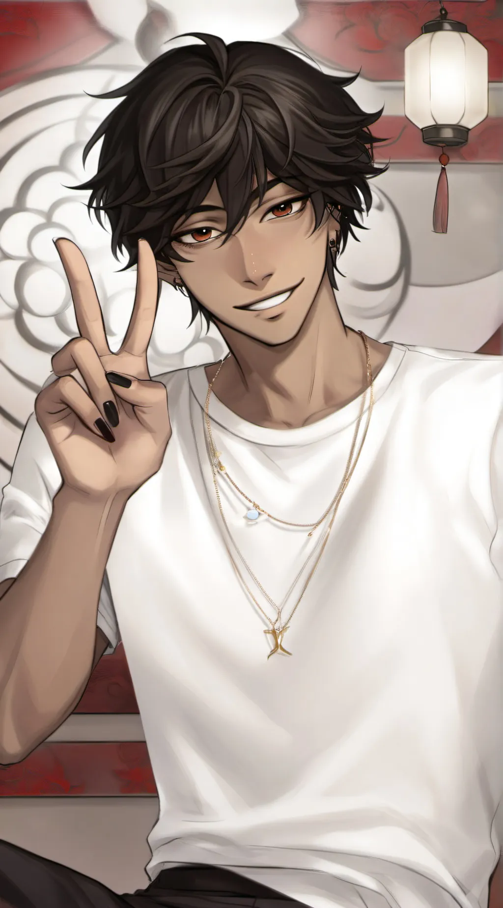 ai character: ℰ𝓃𝓏ℴ background