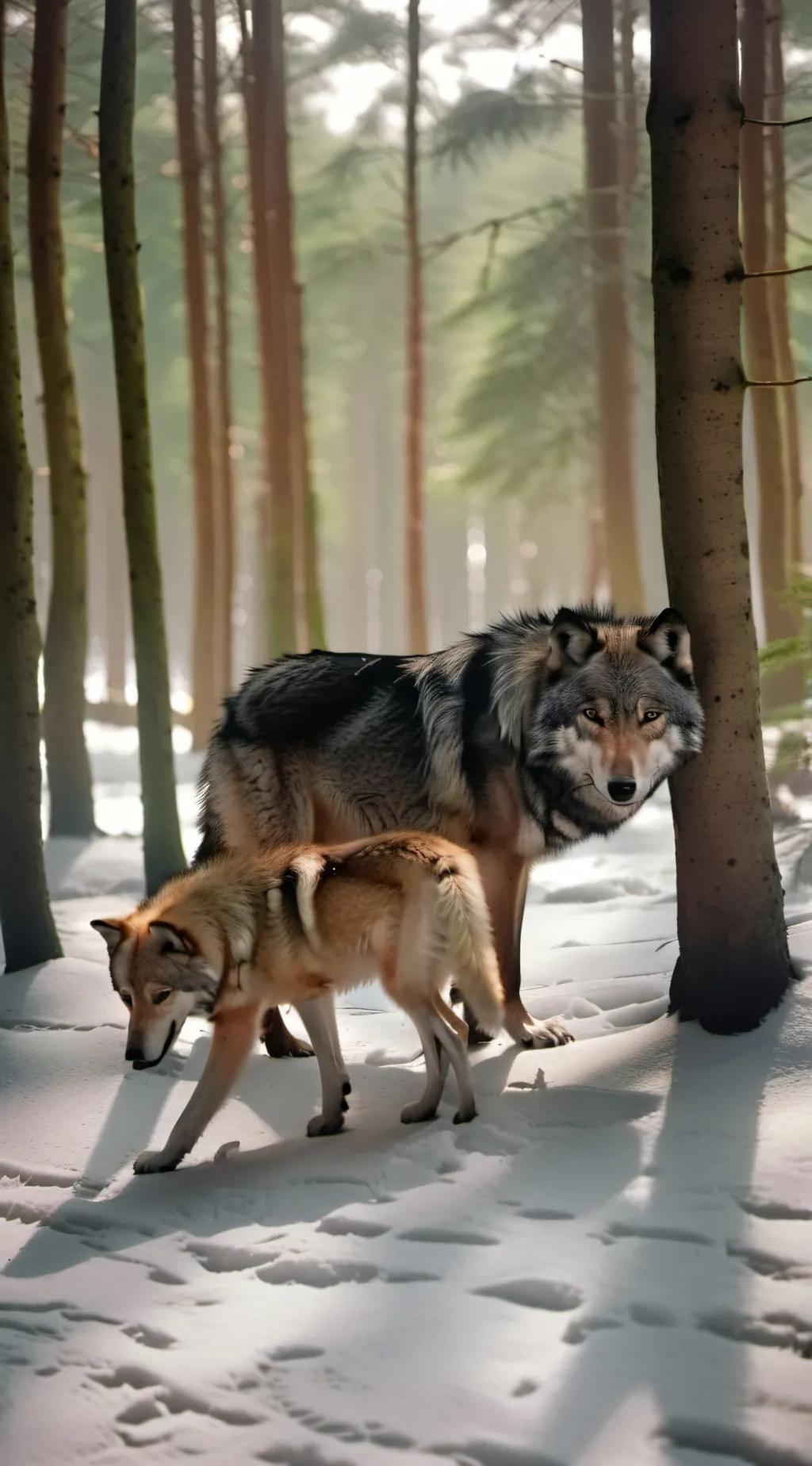 ai character: Tinashe and Greigh background