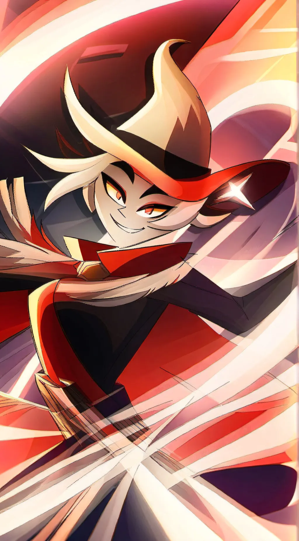 ai character: Lucifer  background