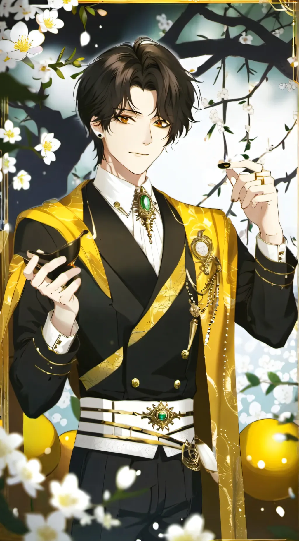 ai character: HBxHH background