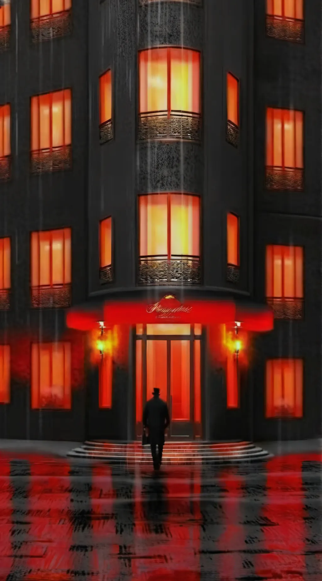 ai character: HH ;) background