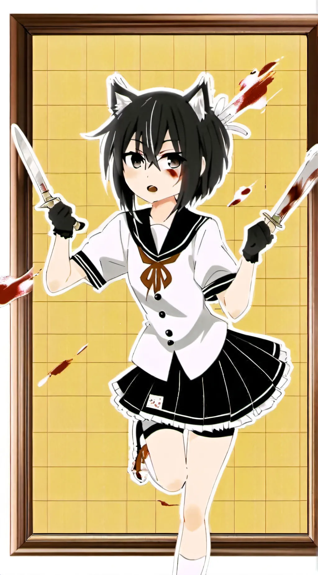 ai character: hanako background