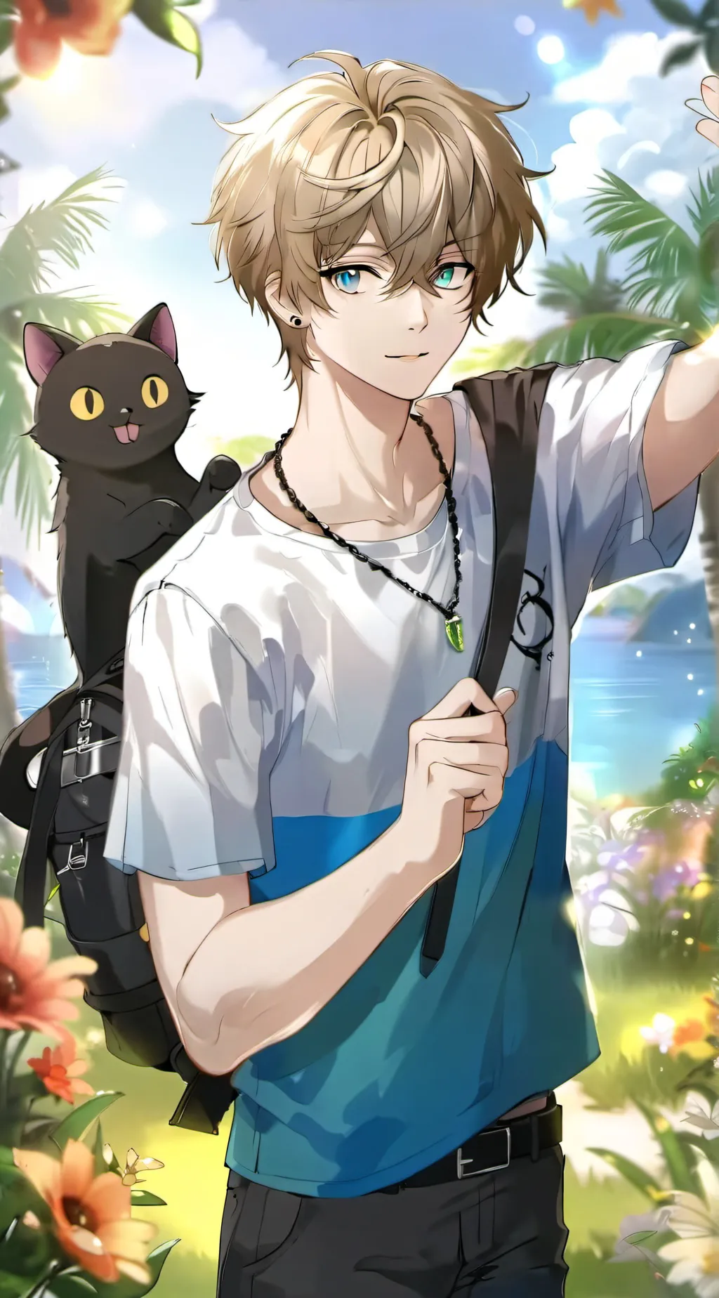 ai character: Adam background