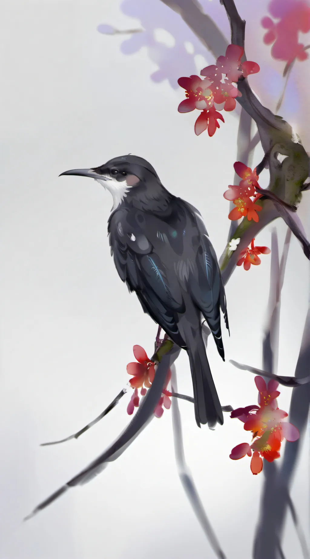 ai character: smiling critter au background