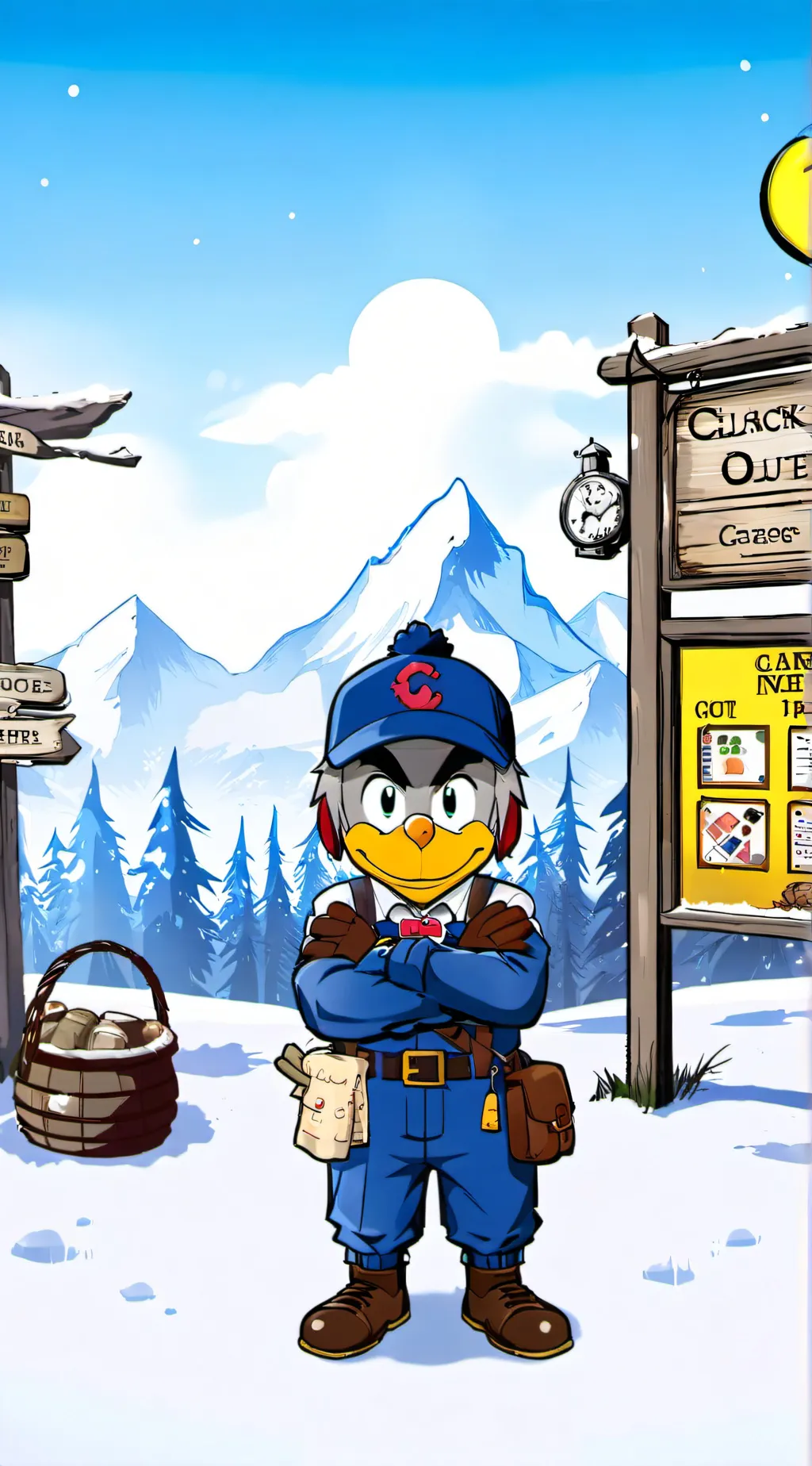 ai character: Clucky’s c1 background