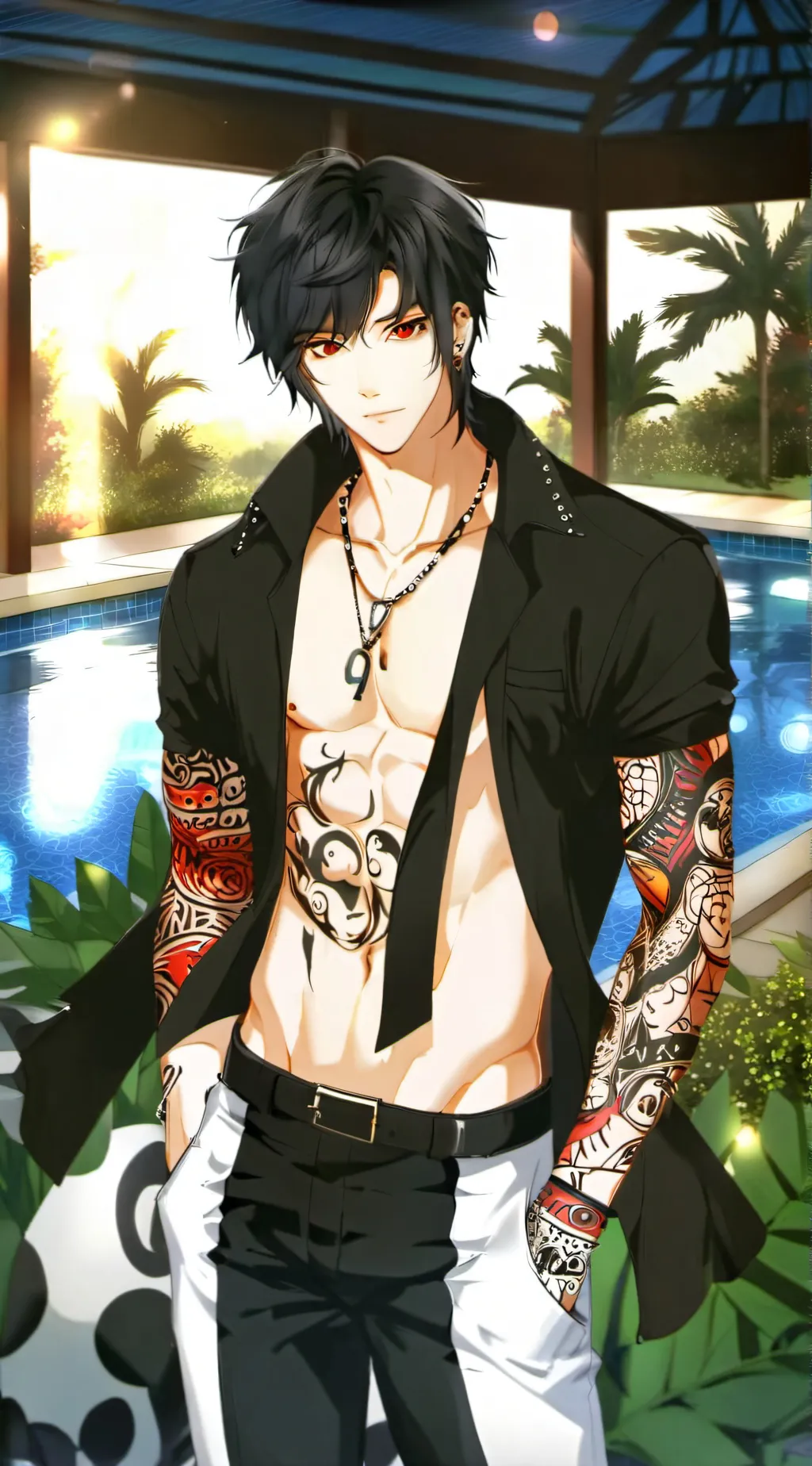 ai character: sam background