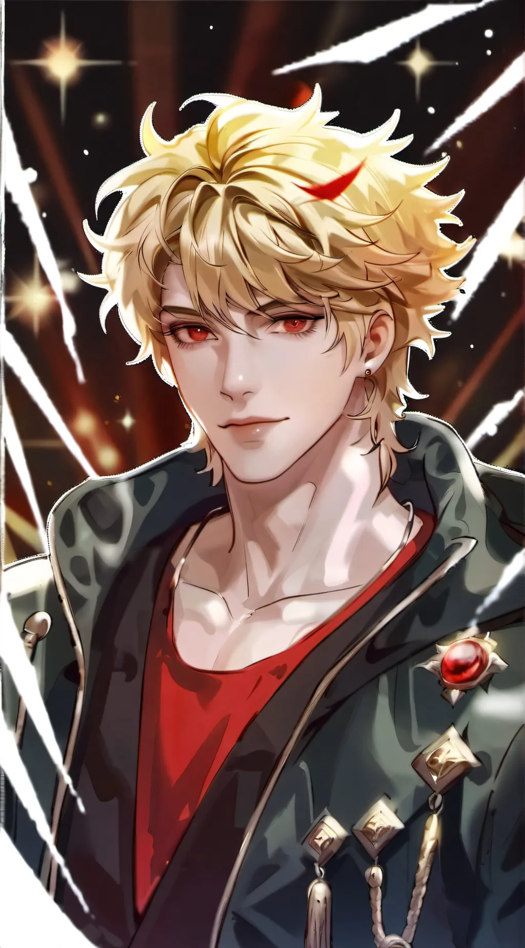 ai character: Bakugo background