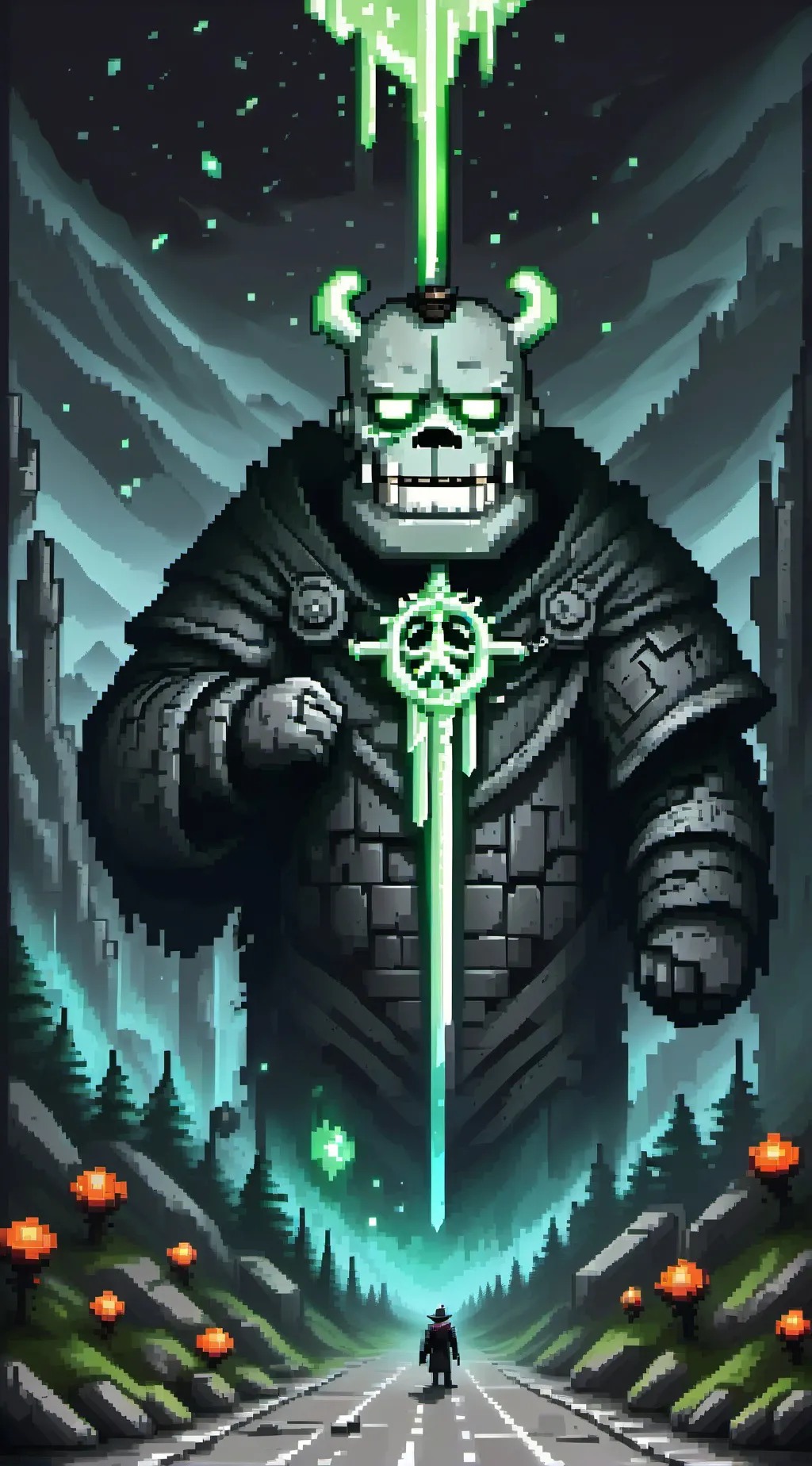 ai character: undertale vs FPE background