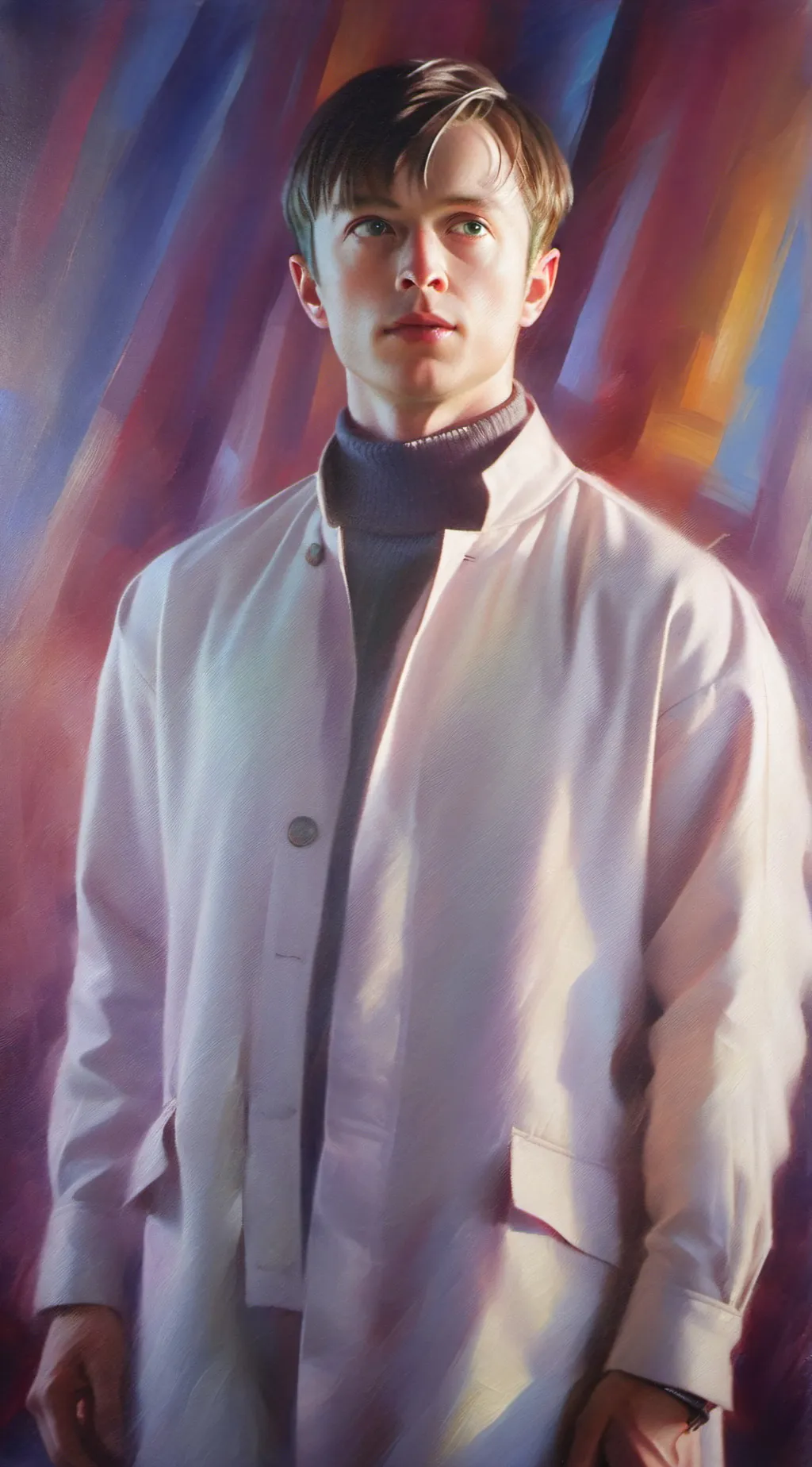 ai character: Harry Osborn  background