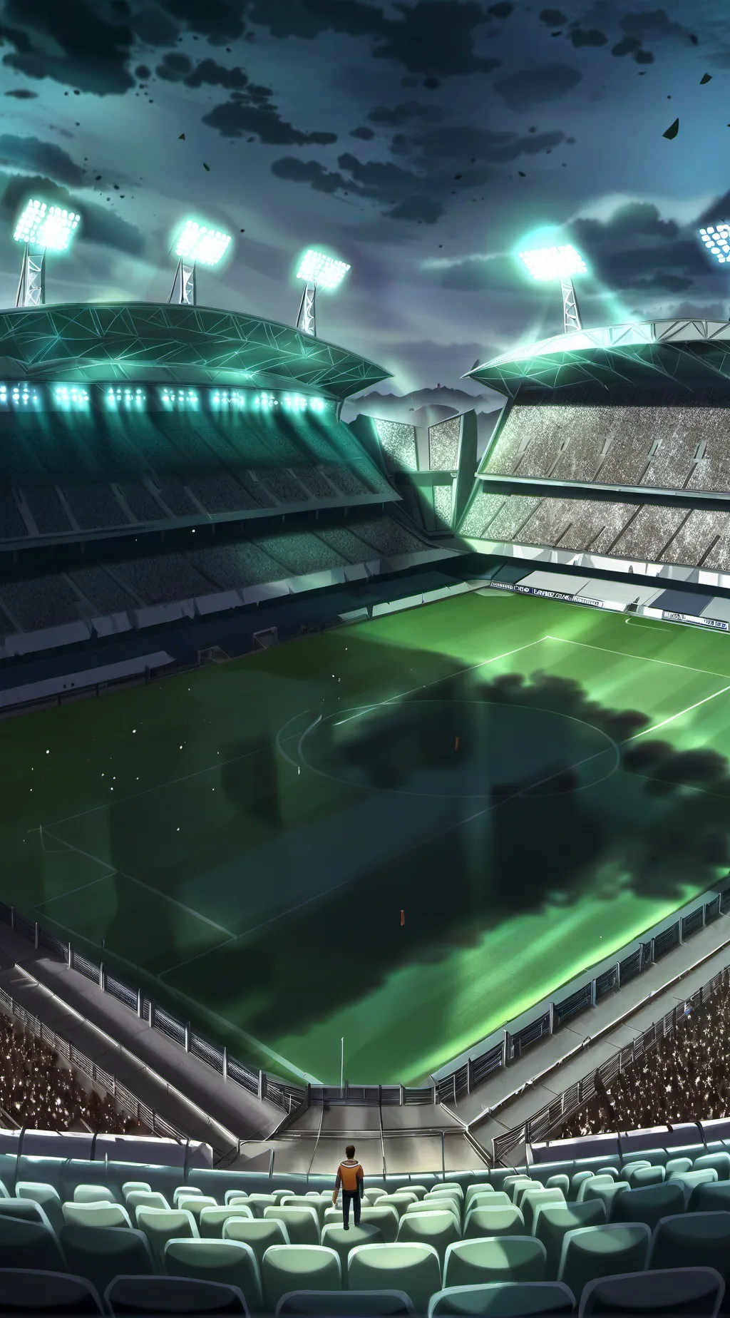 ai character: Blue Lock background