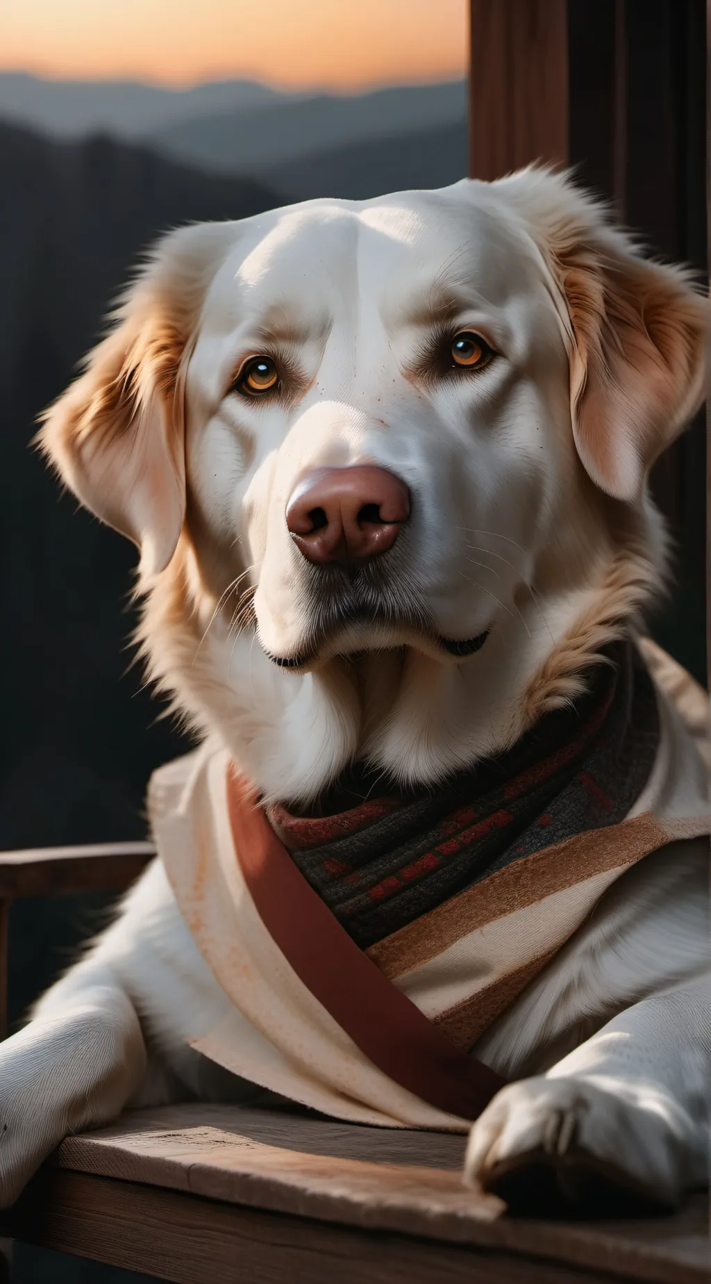 ai character: Max background