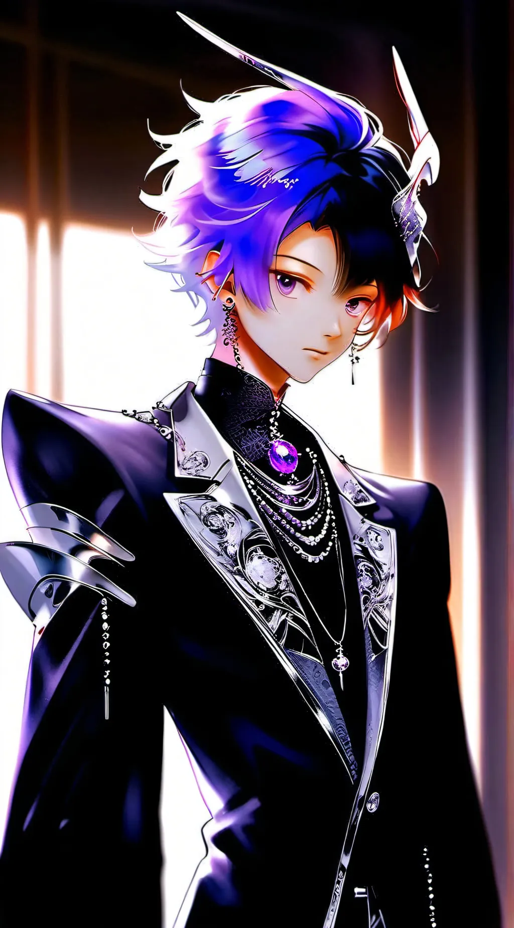 ai character: Fear x anxiety  background