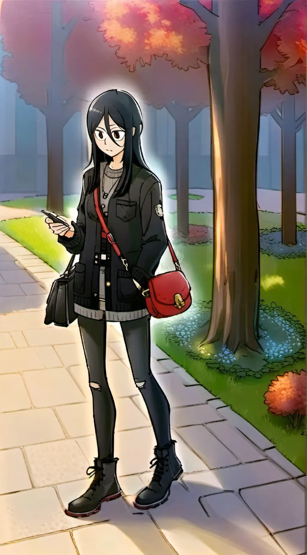 ai character: lif background