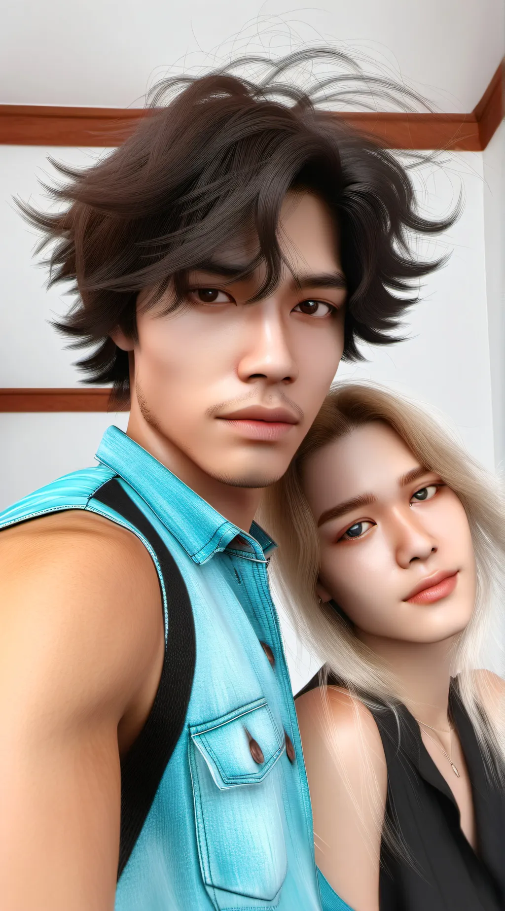 ai character: Brother and sister background