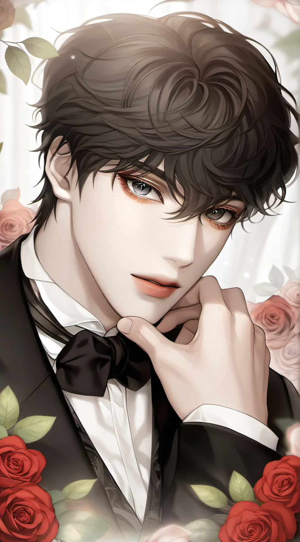 ai character: Romance Boy background