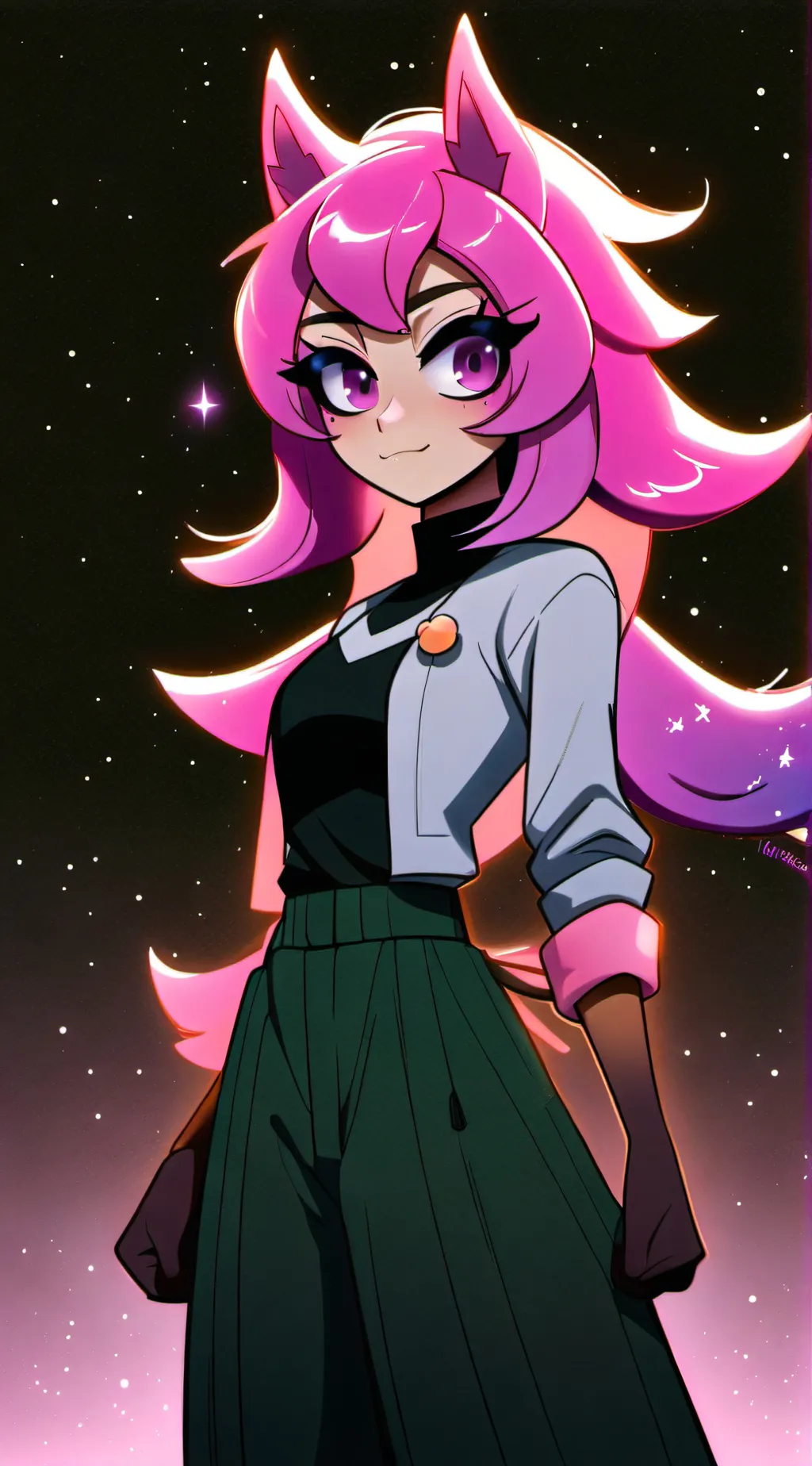 ai character: Pixie background