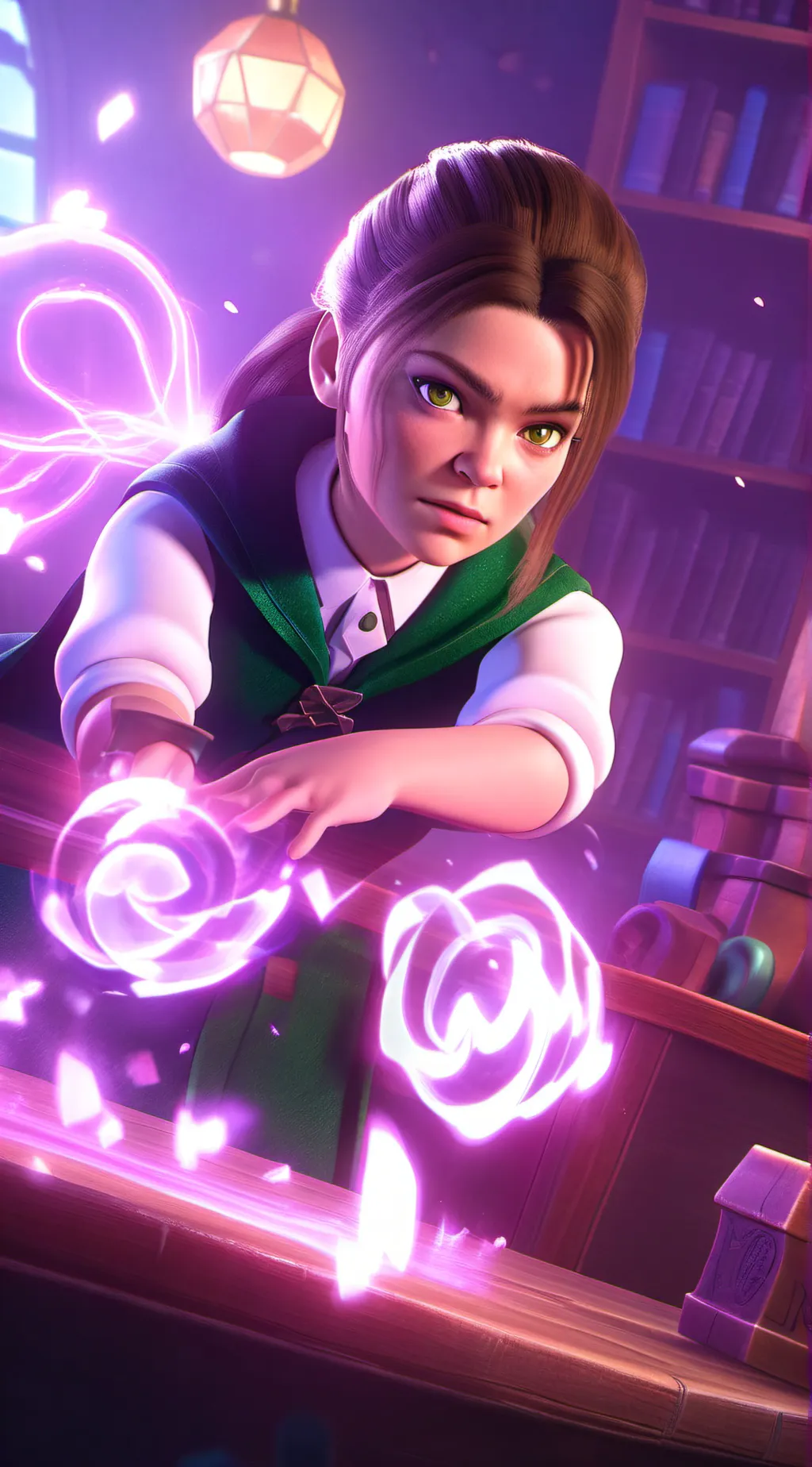 ai character: pansy parkinson background