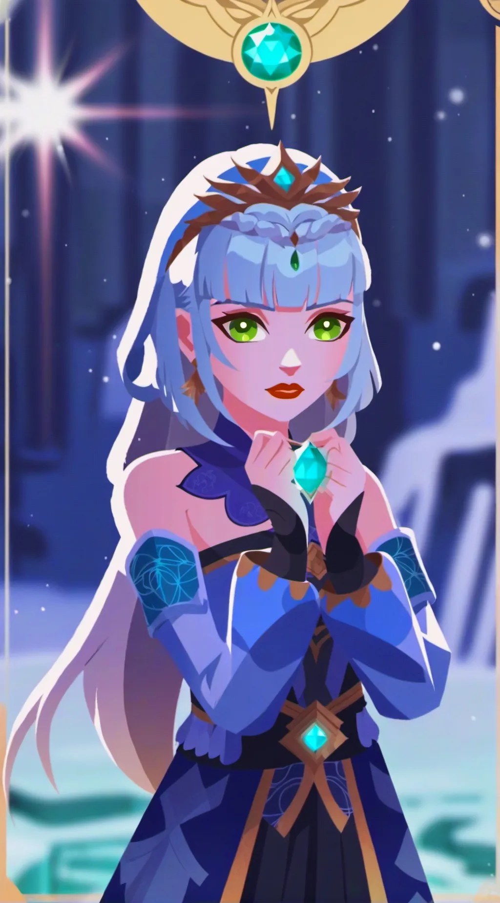 ai character: leo background