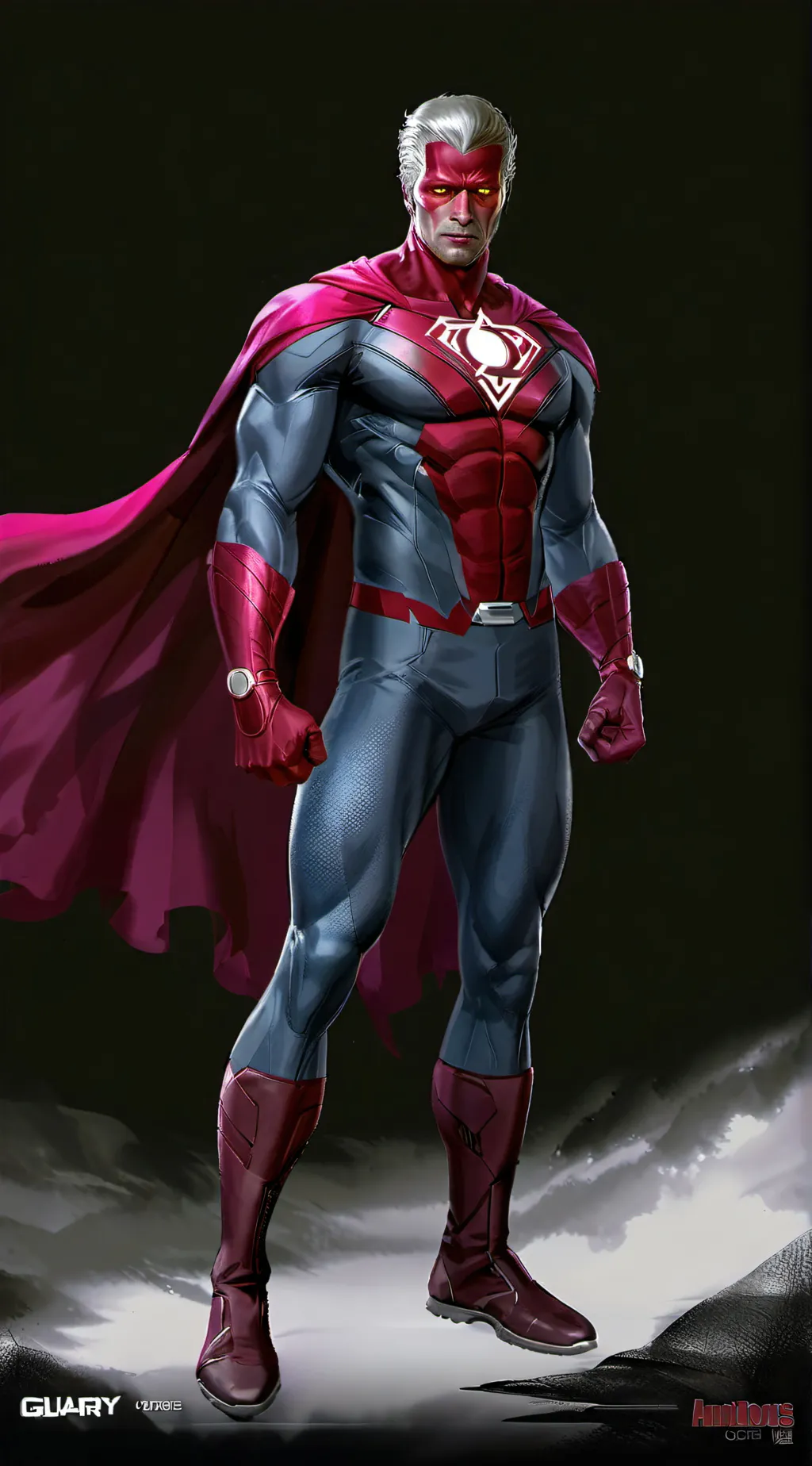 ai character: Vision Maximoff background