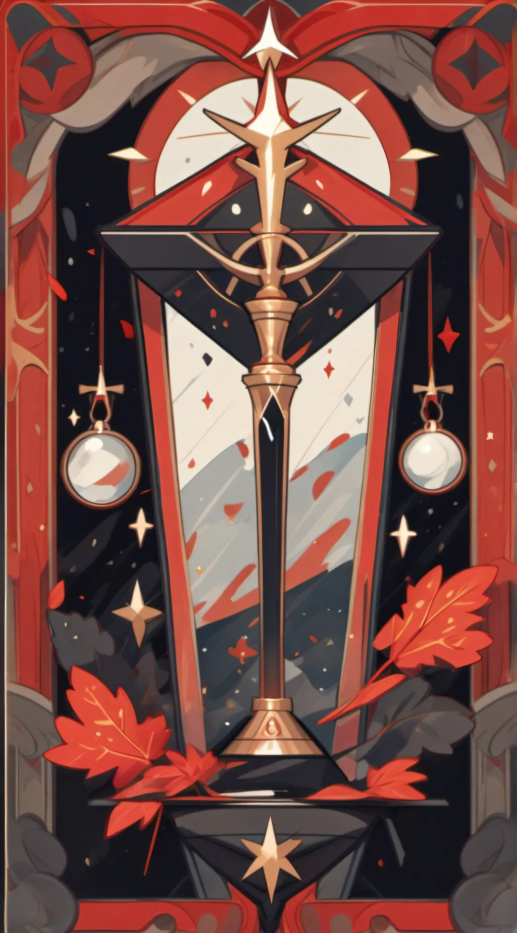 ai character: thirt leg grow background