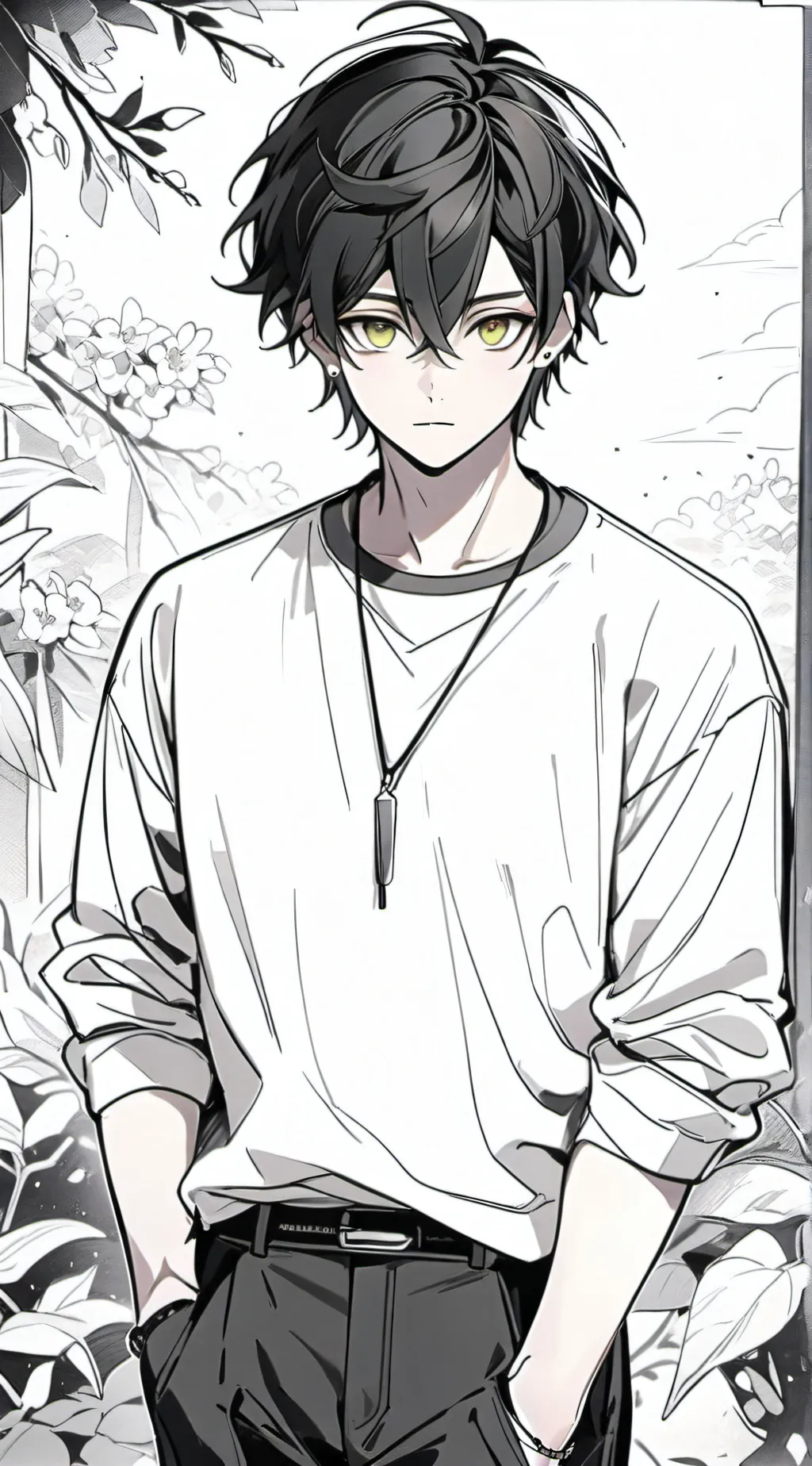 ai character: Milo und Mike background