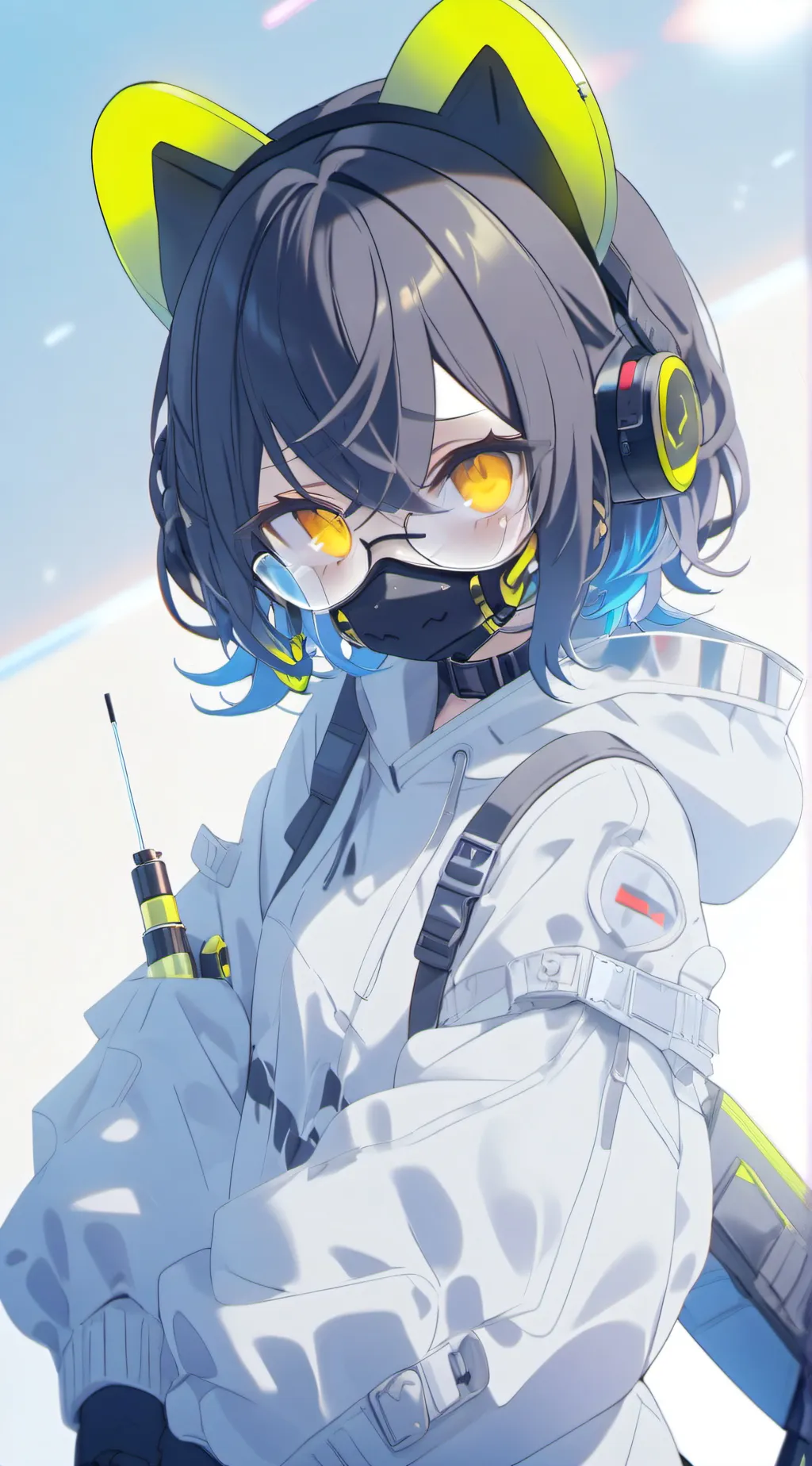 ai character: (S.D) V background