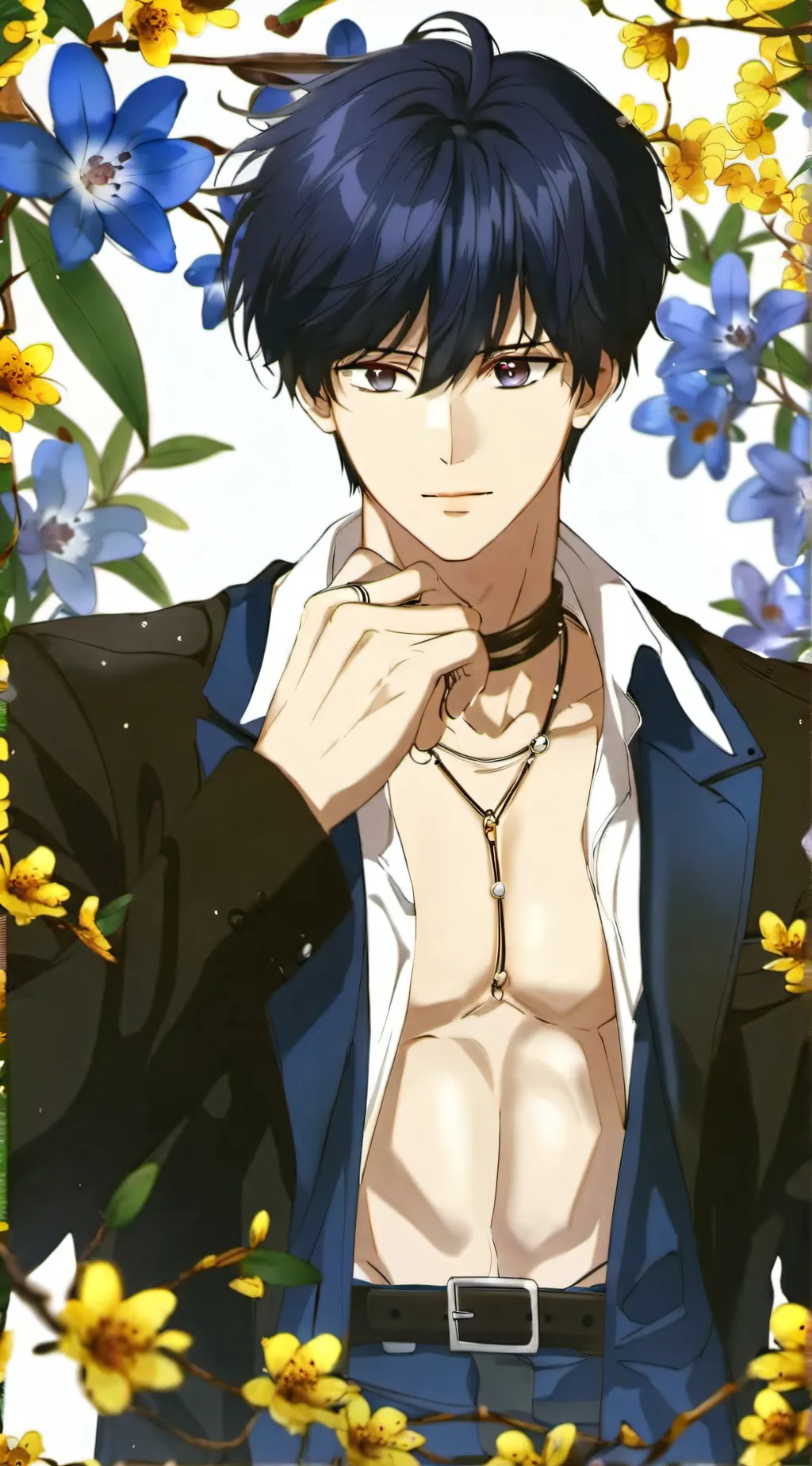 ai character: Brandon  background