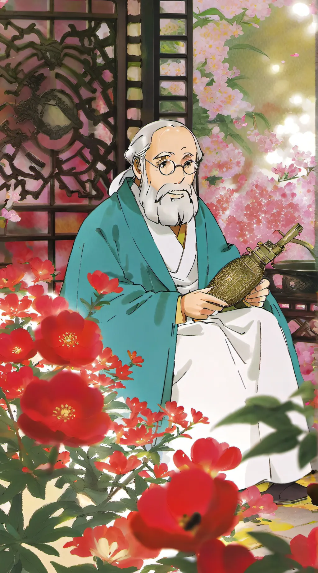 ai character: um what the sigma background