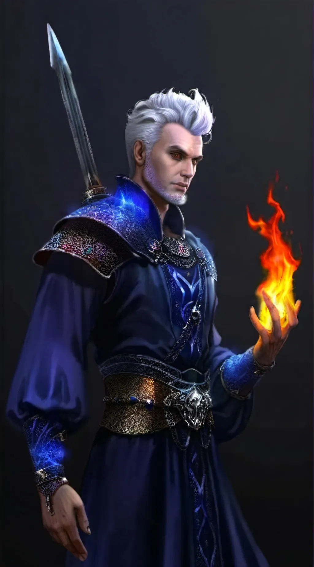 ai character: Hades background
