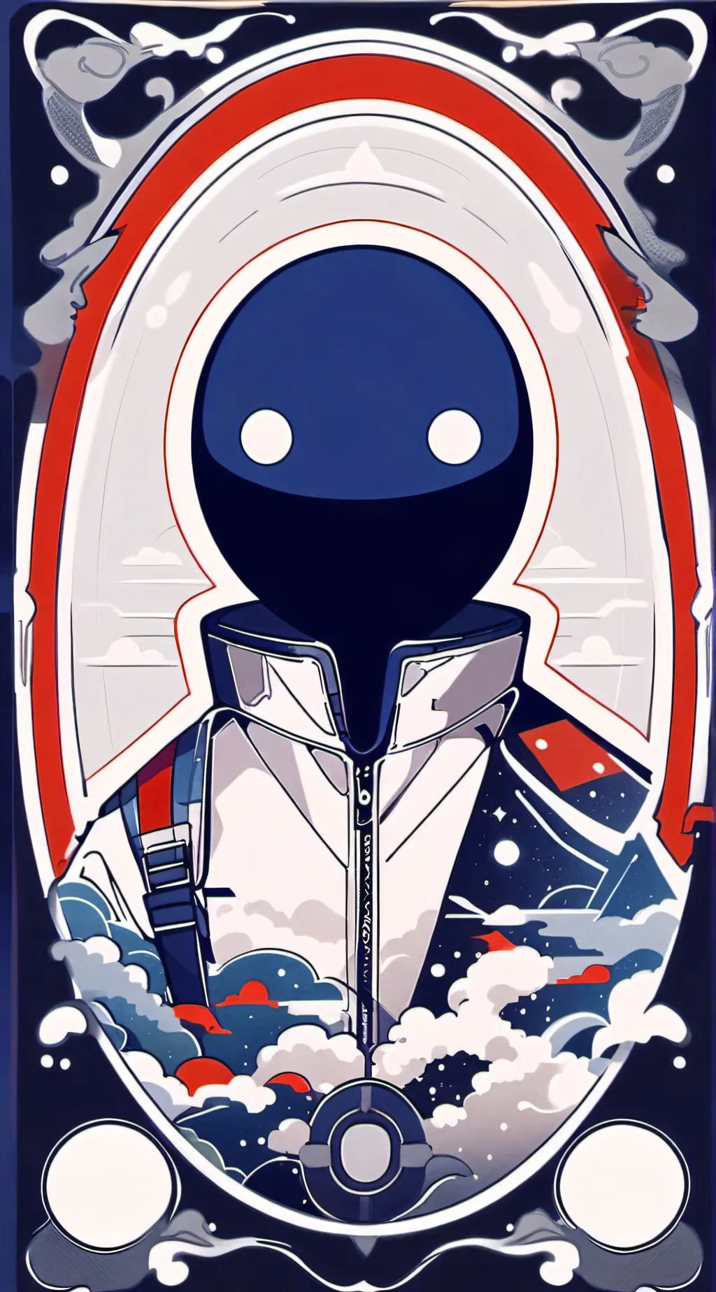 ai character: Your Mother.  background