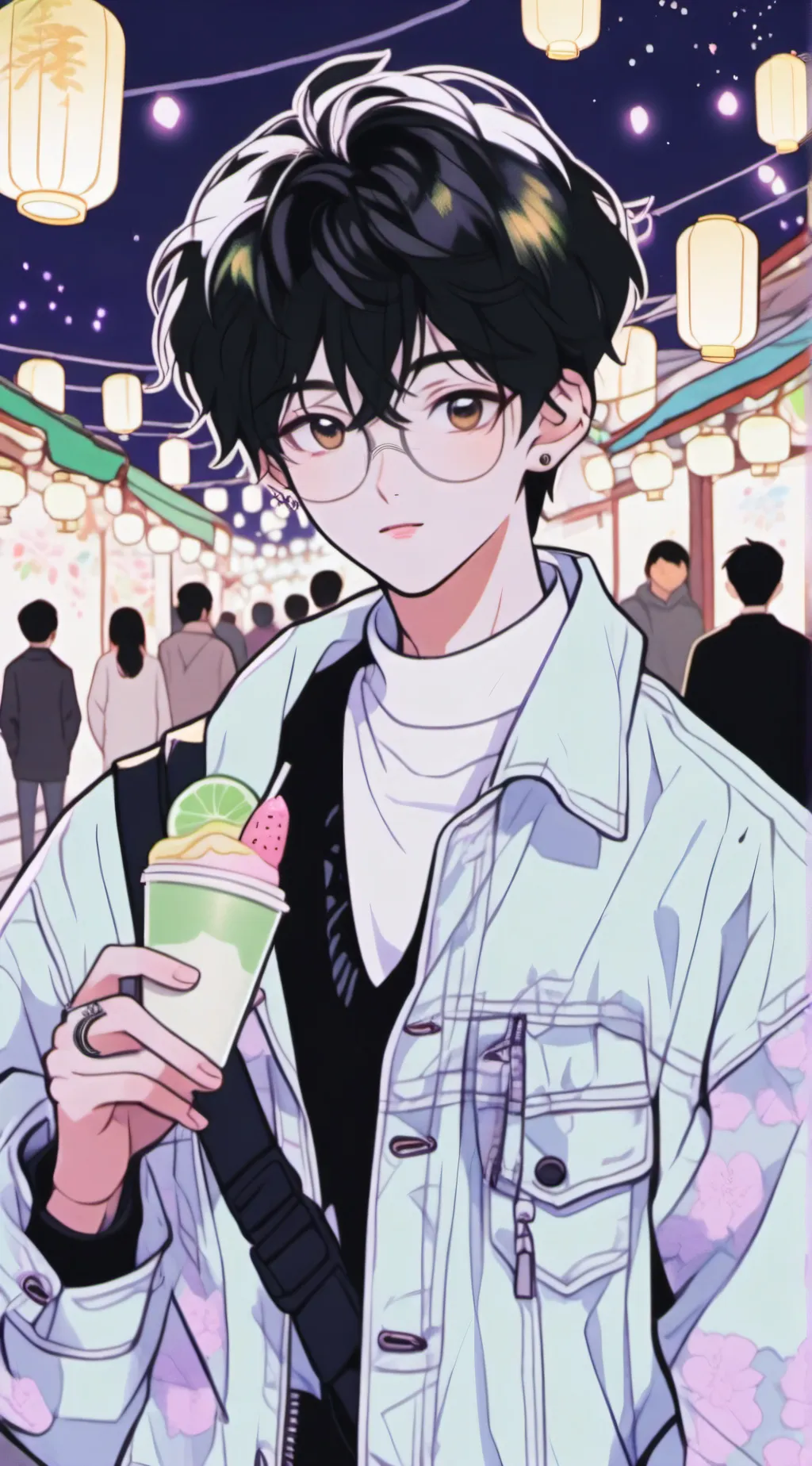 ai character: hangjong david background