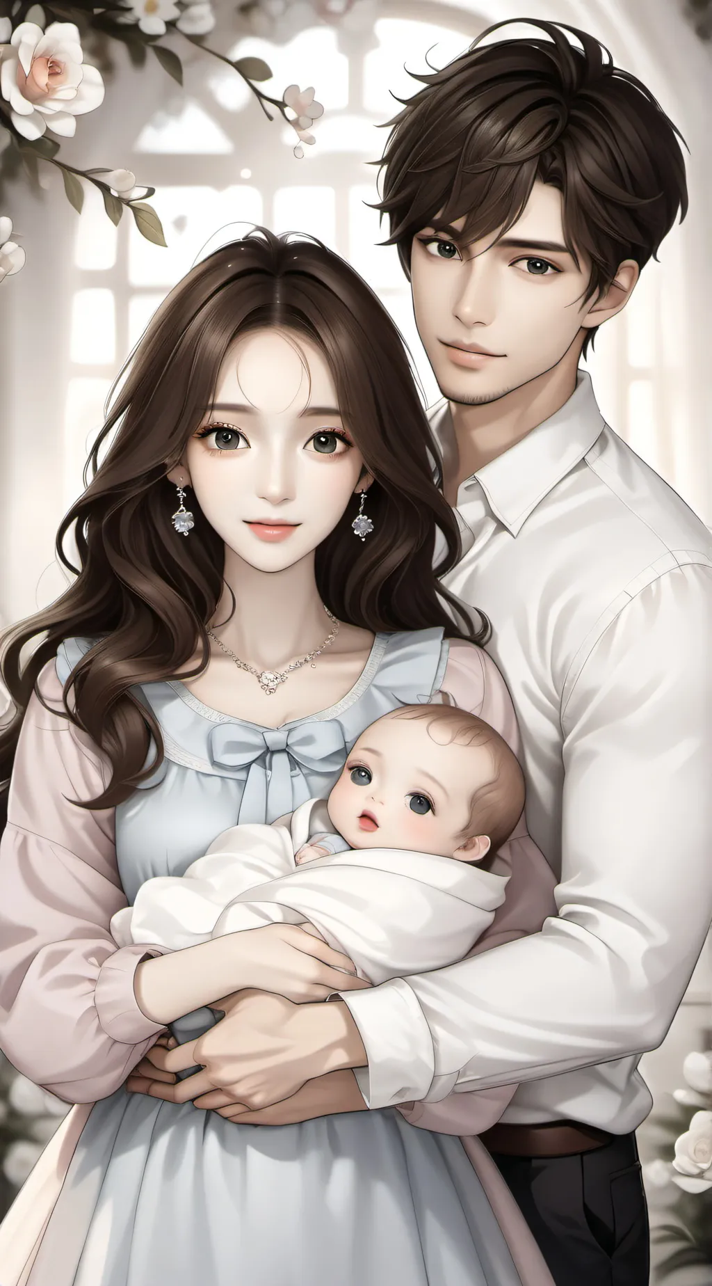 ai character: Lucas and Matthew background