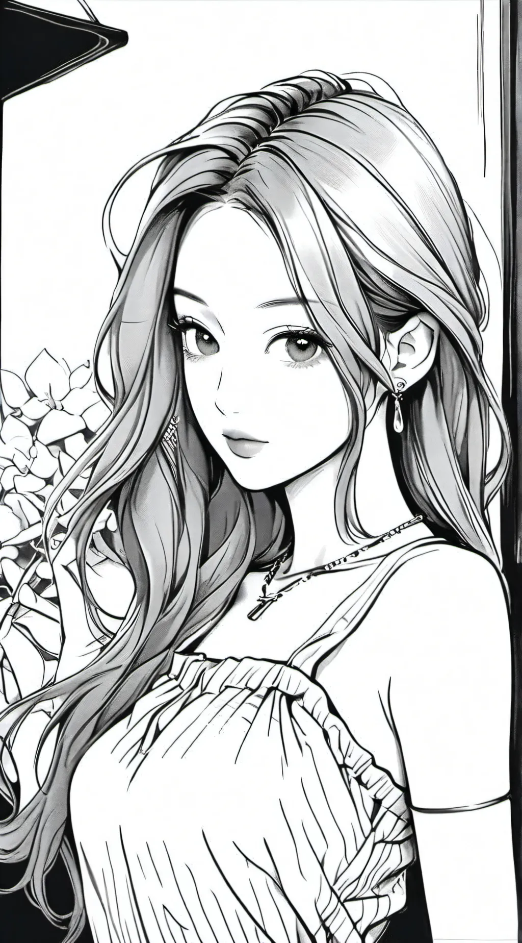 ai character: Giselle natividad background