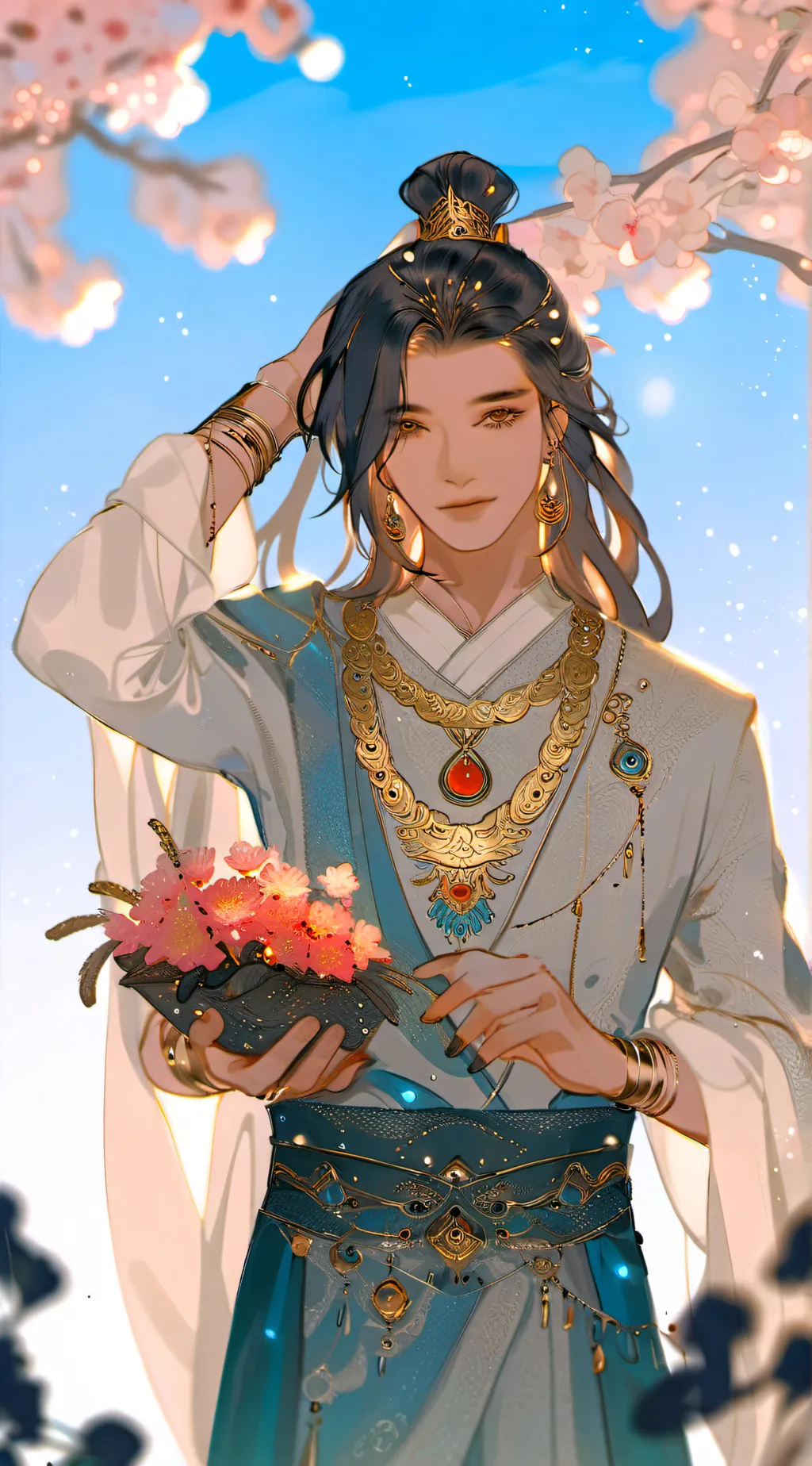 ai character: +_Mark_+ background