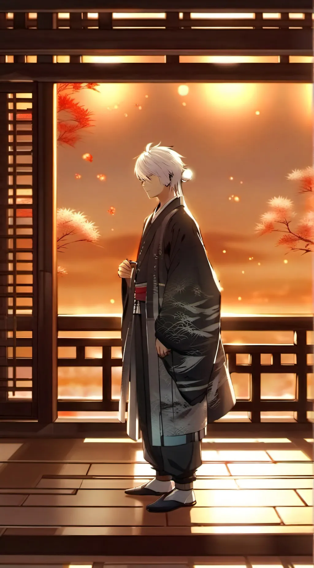 ai character: demon slayer background