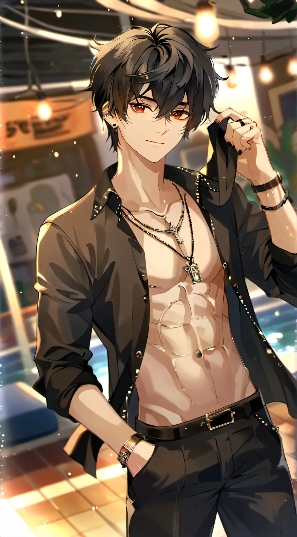 ai character: Alex background