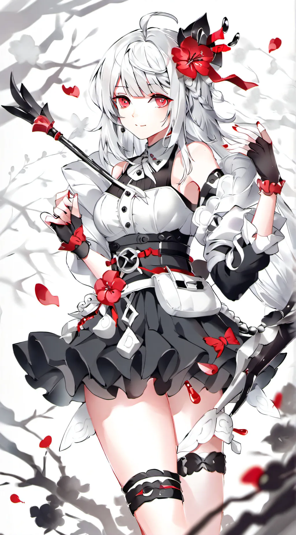 ai character: Luna background