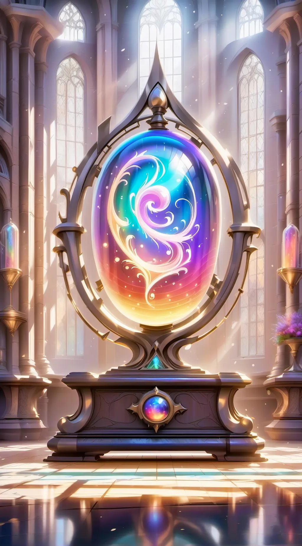 ai character: Descendants background
