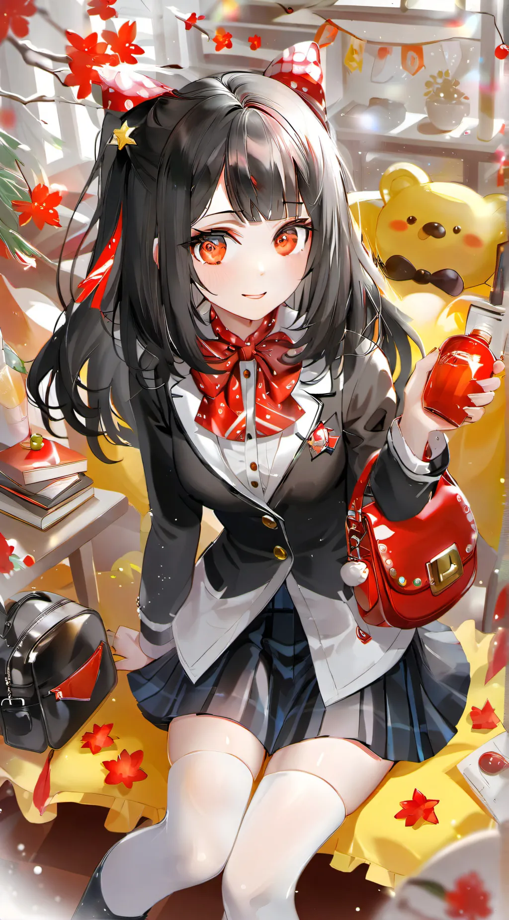 ai character: Mirai background