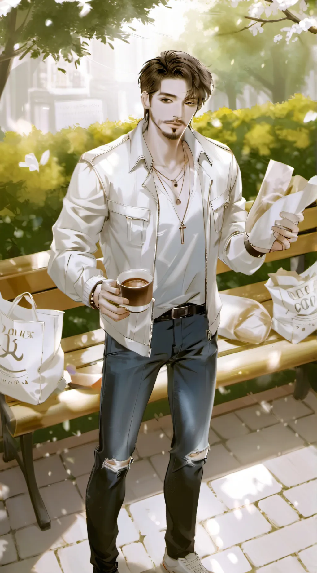 ai character: Max background