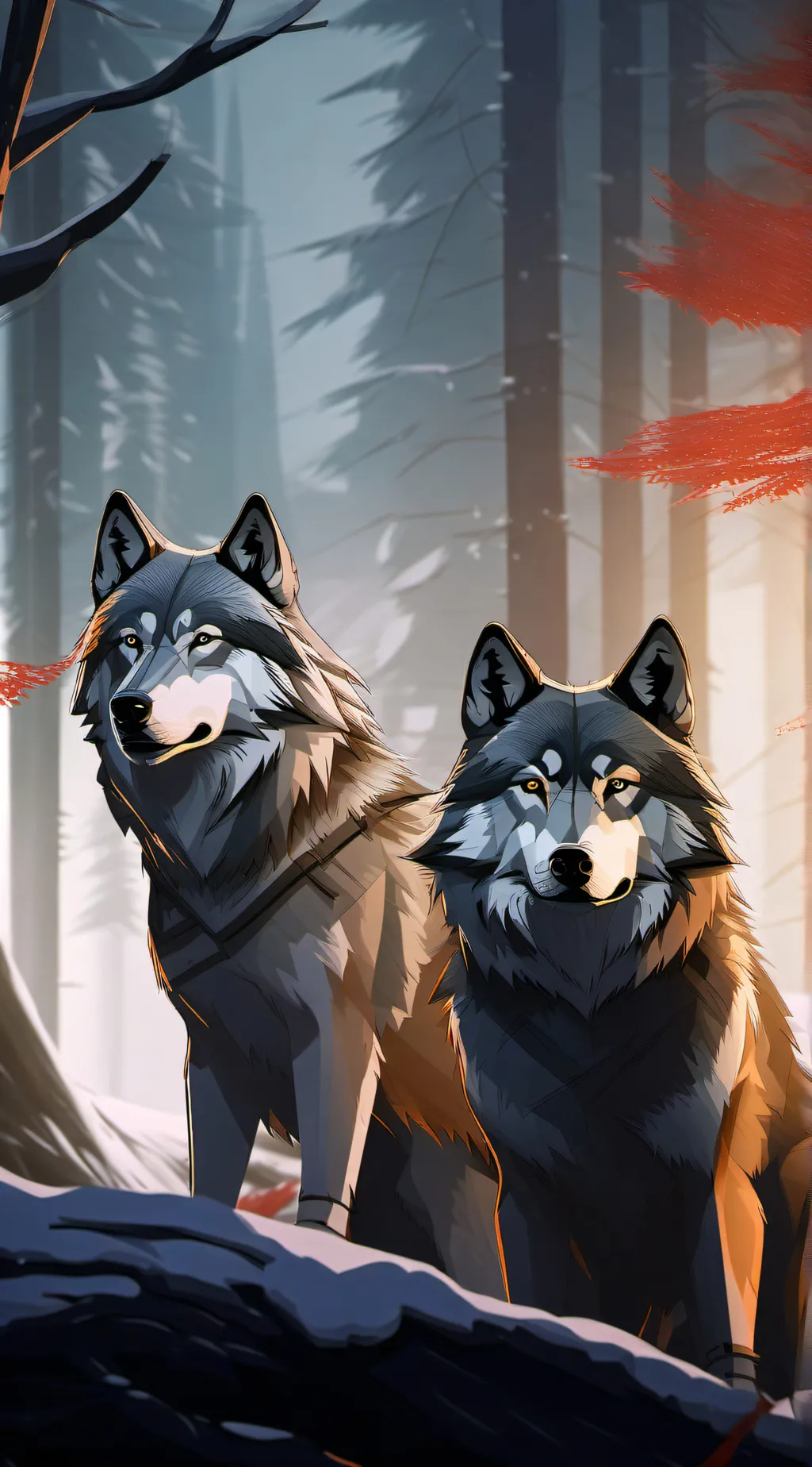 ai character: your dad left u background