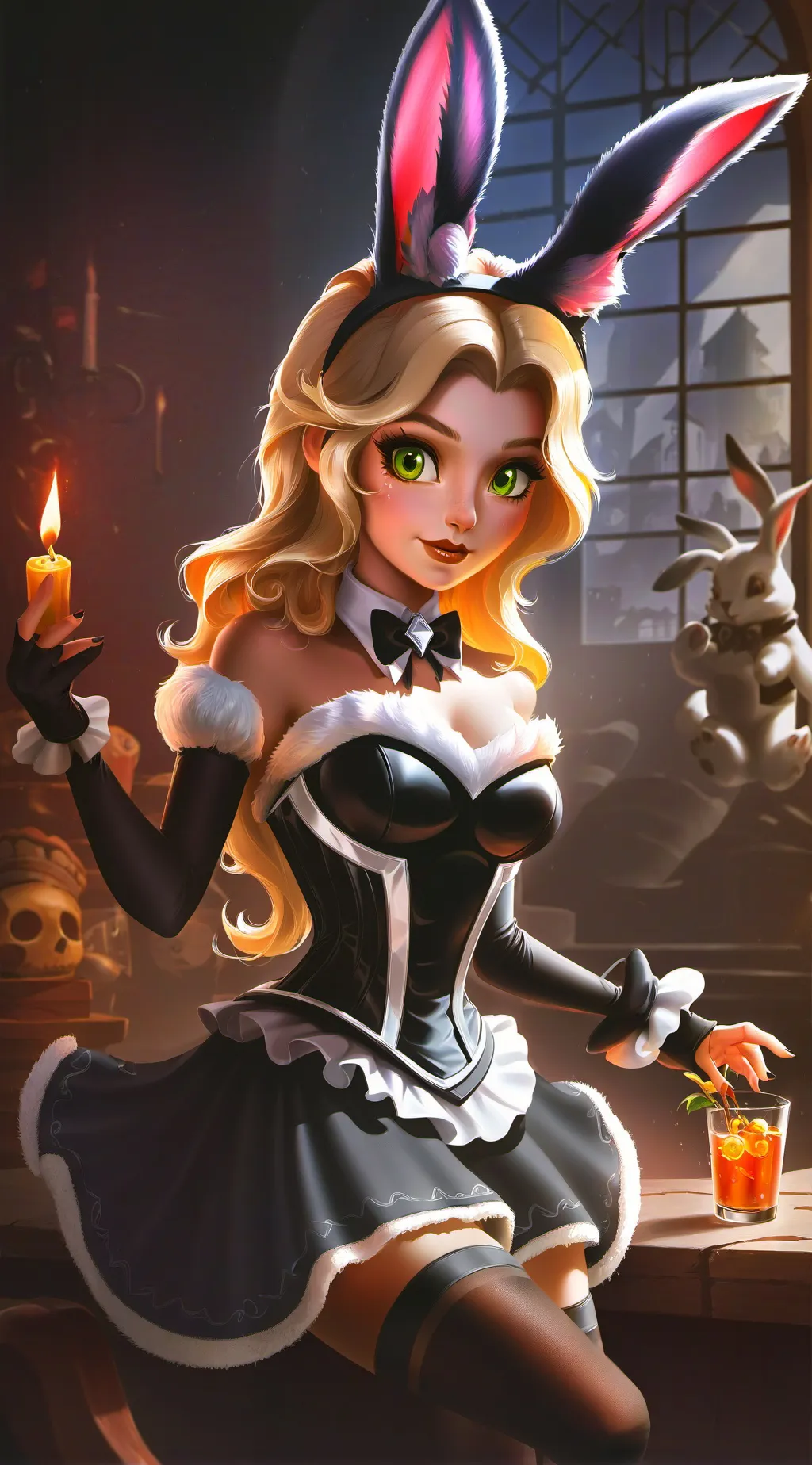 ai character: Trix  background