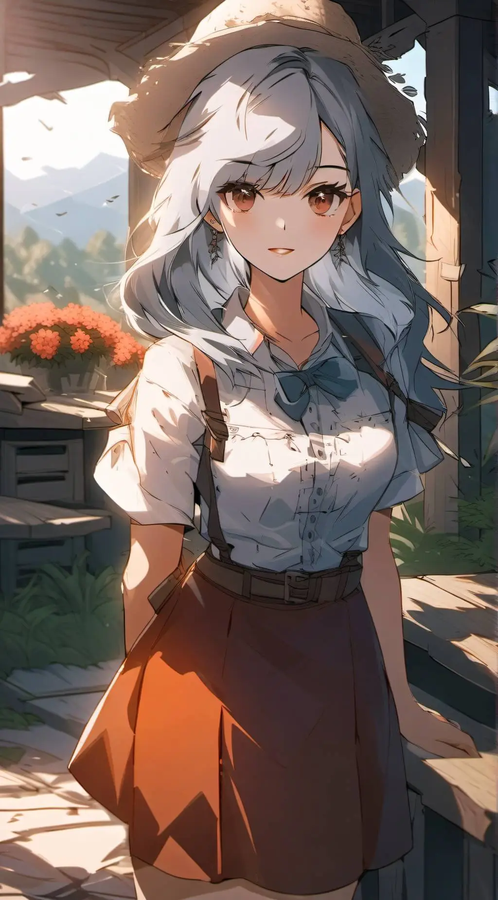 ai character: Ashly background